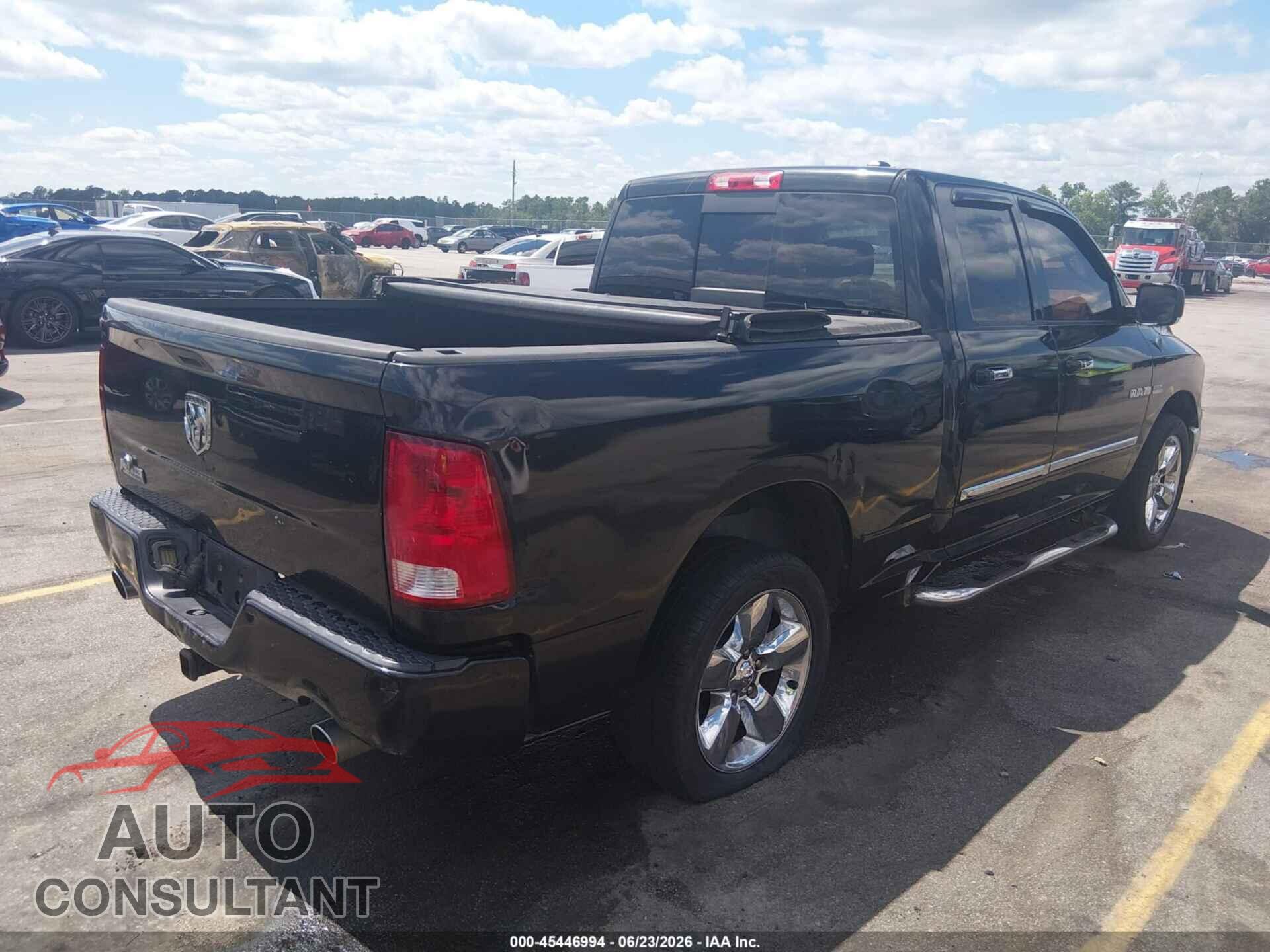 DODGE RAM 1500 2010 - 1D7RB1GT9AS237654