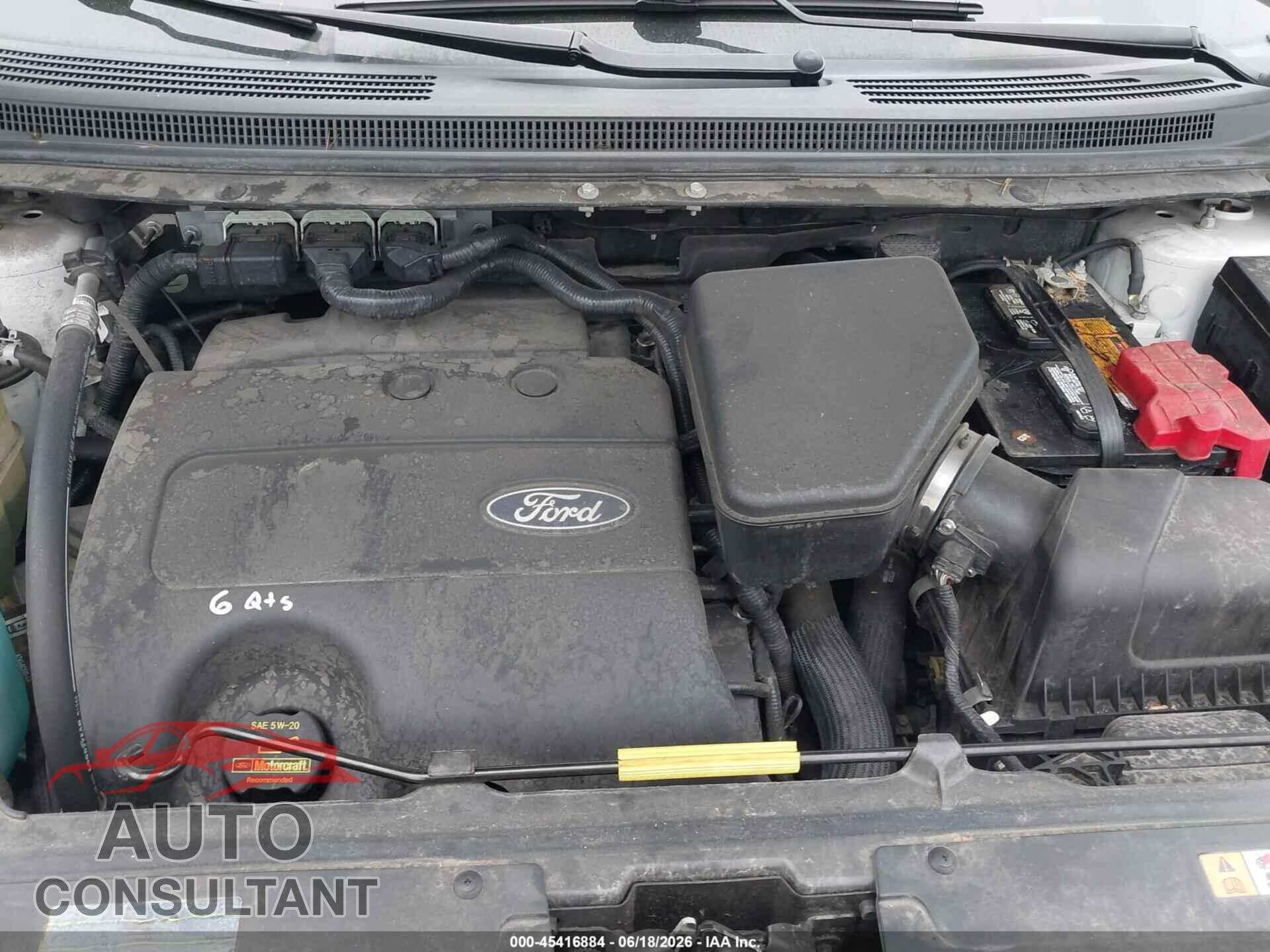 FORD EDGE 2011 - 2FMDK4KC2BBB12984