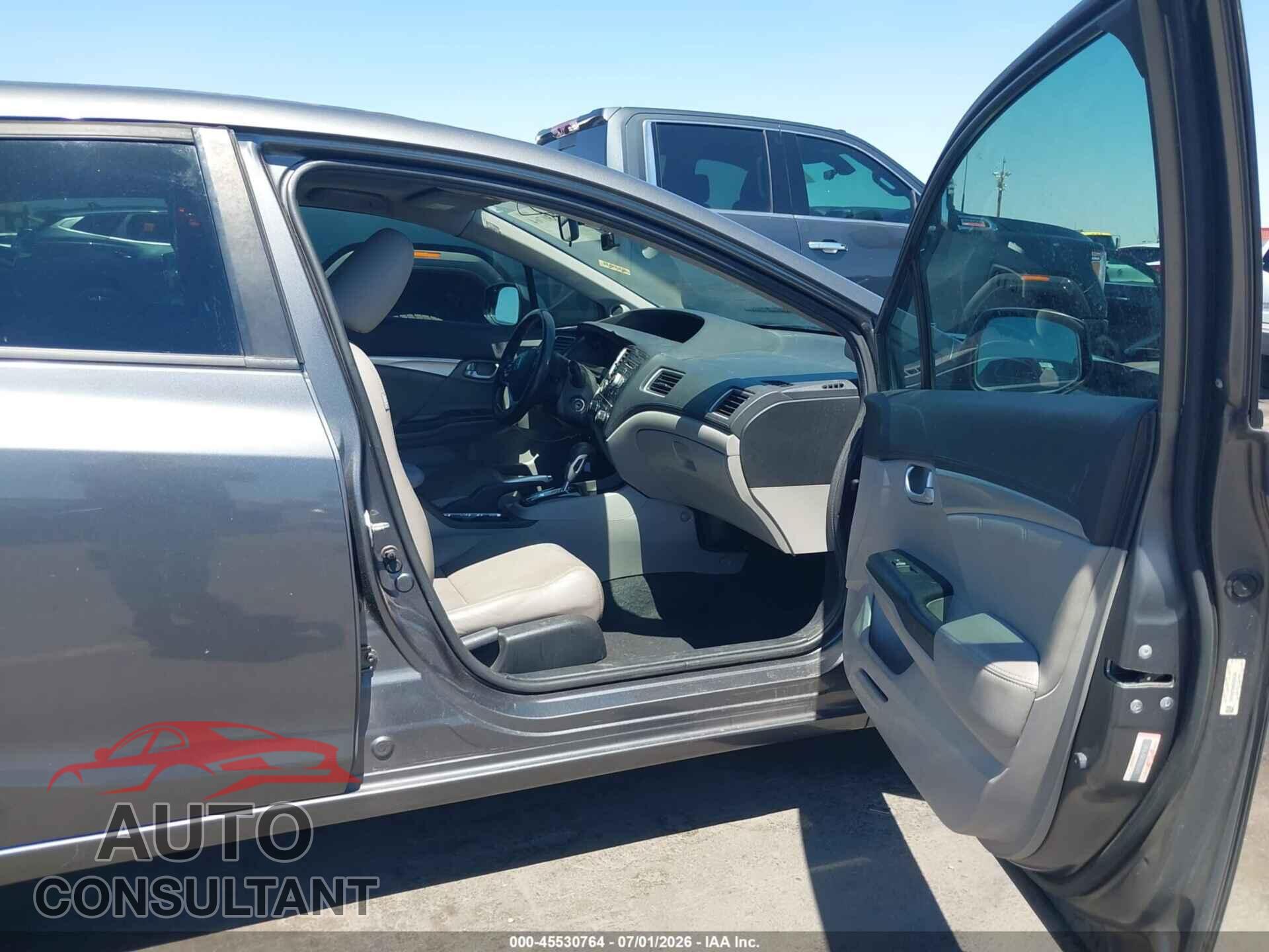 HONDA CIVIC 2013 - 19XFB2F99DE034554