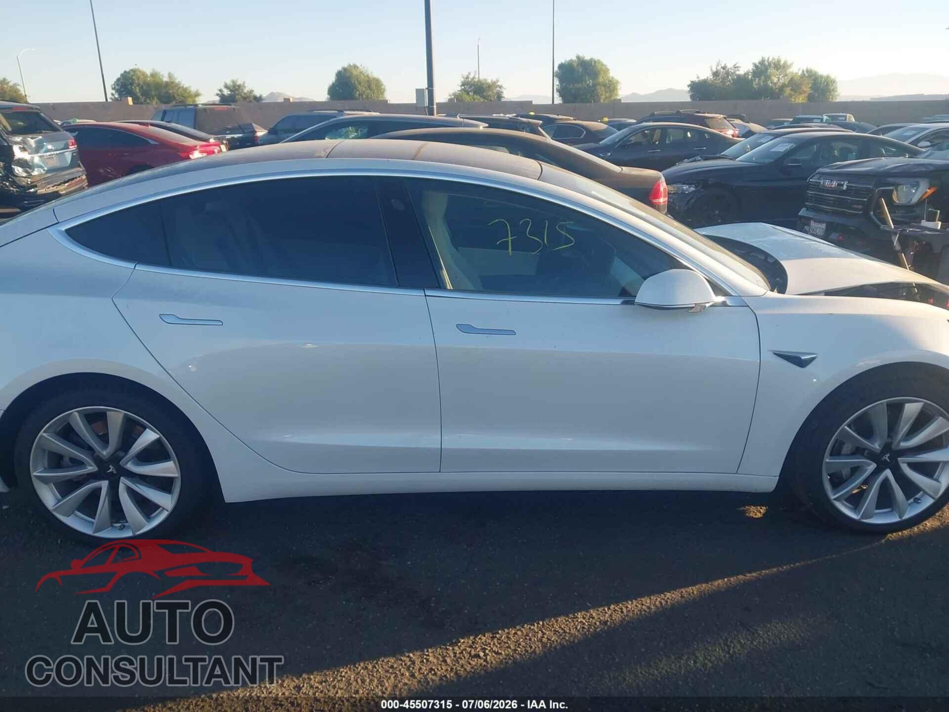 TESLA MODEL 3 2019 - 5YJ3E1EA0KF509807