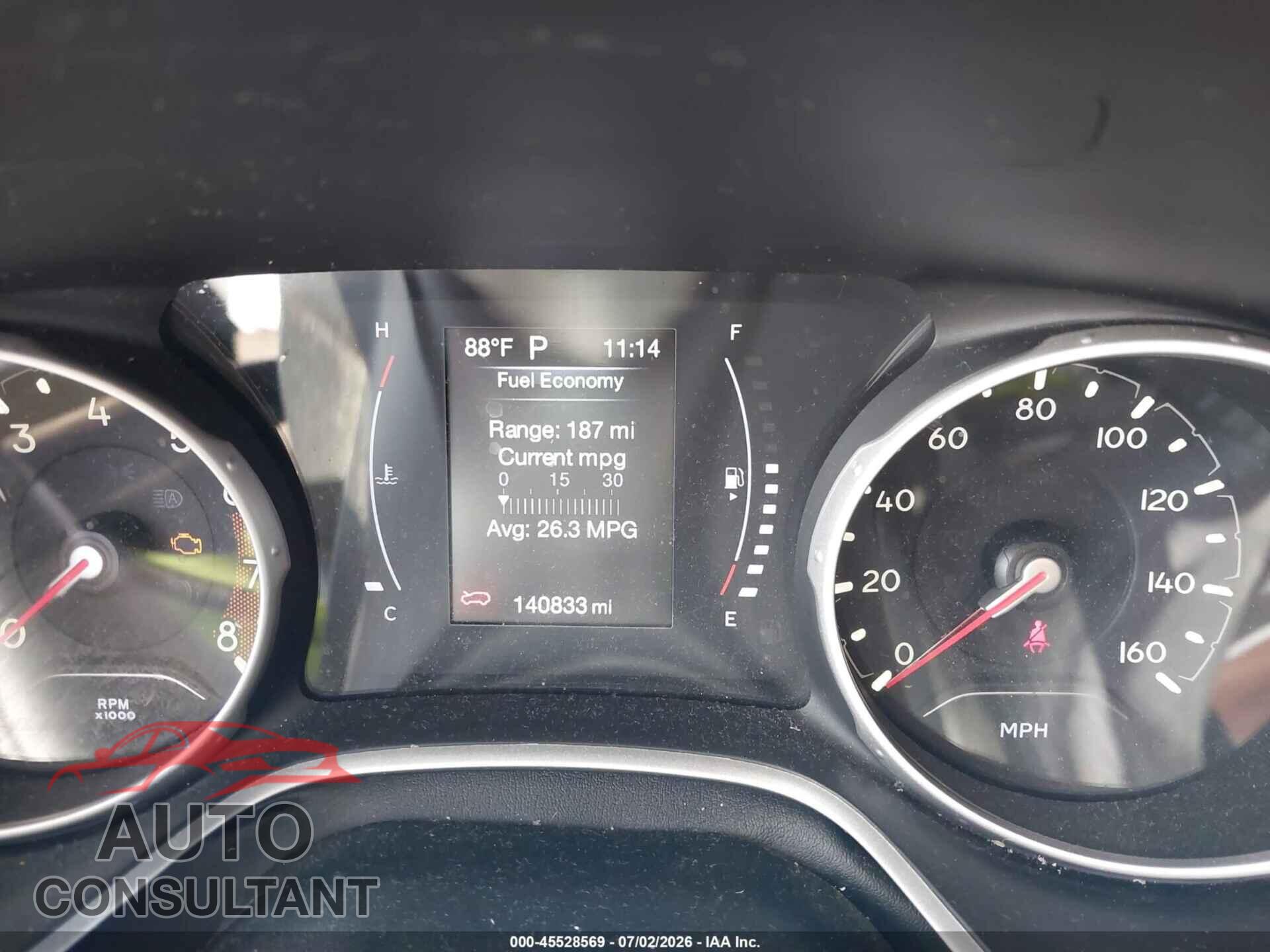 JEEP COMPASS 2020 - 3C4NJCBB0LT117989