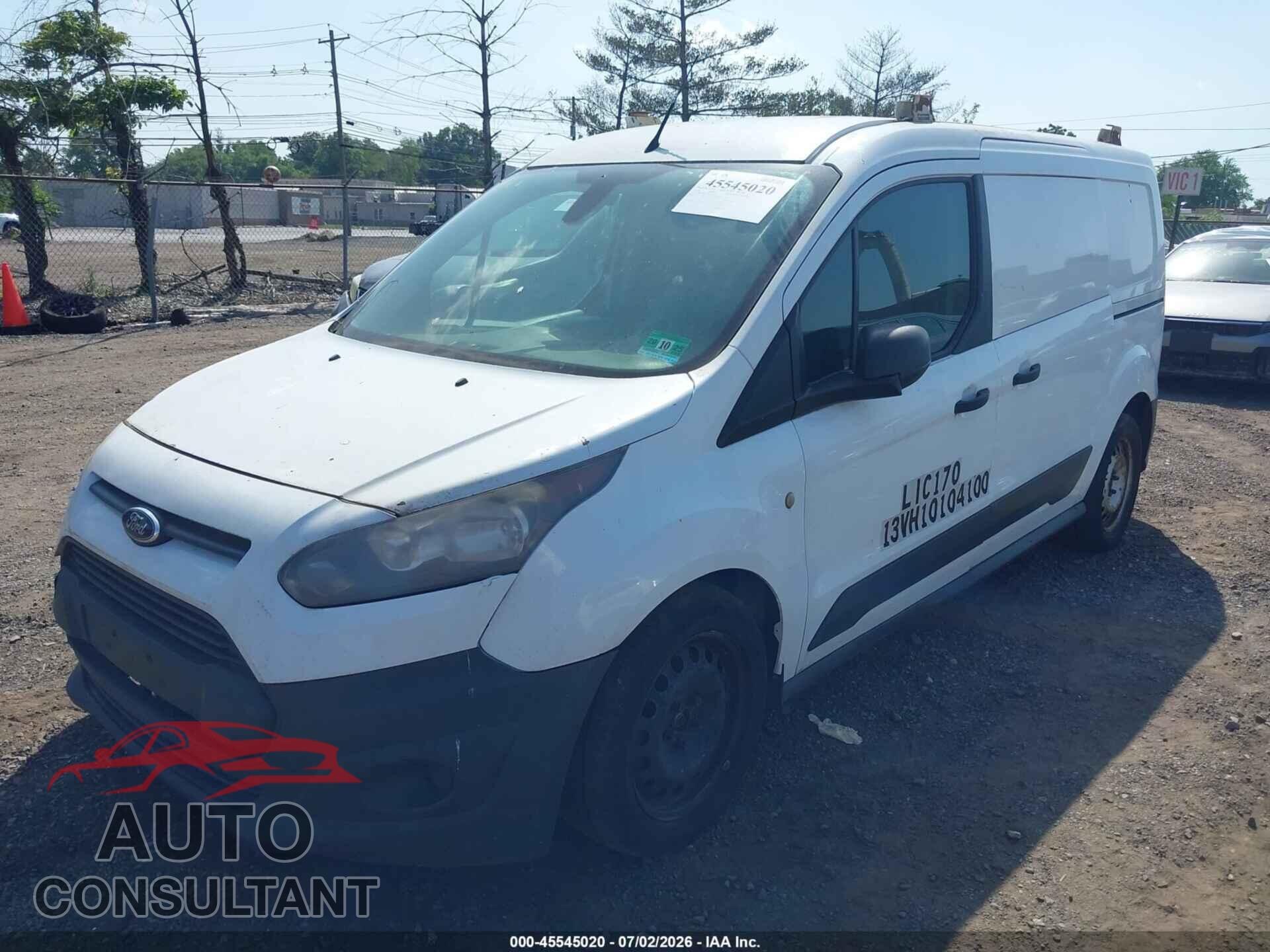 FORD TRANSIT CONNECT 2014 - NM0LS7E73E1133629