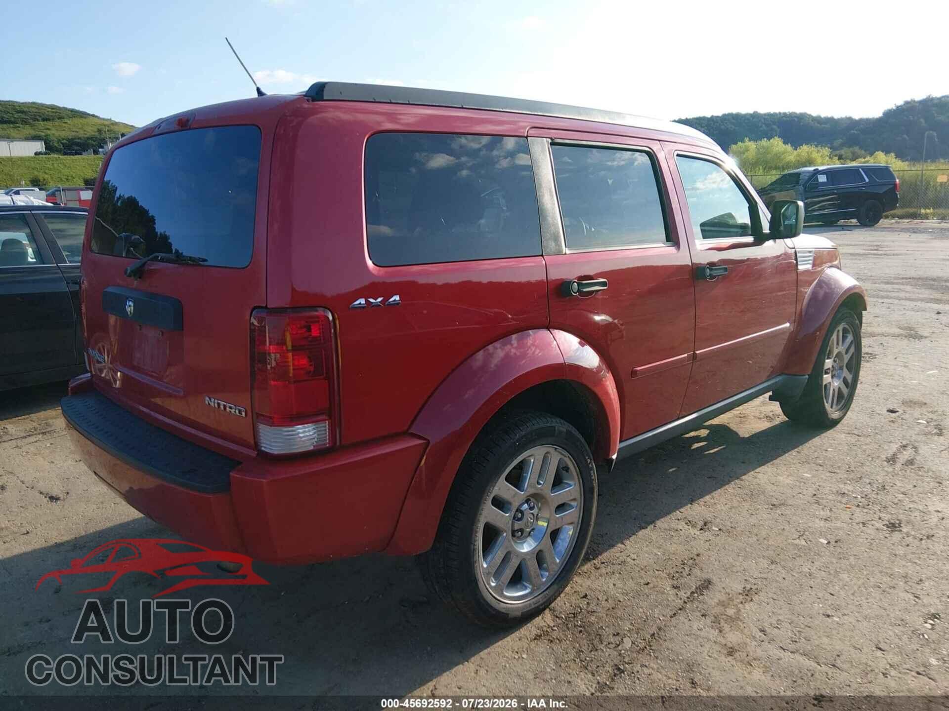DODGE NITRO 2011 - 1D4PU4GK7BW603368