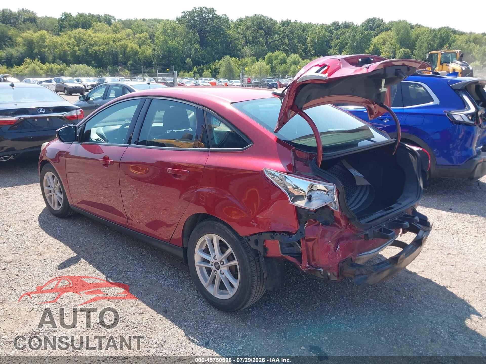 FORD FOCUS 2017 - 1FADP3F26HL346609