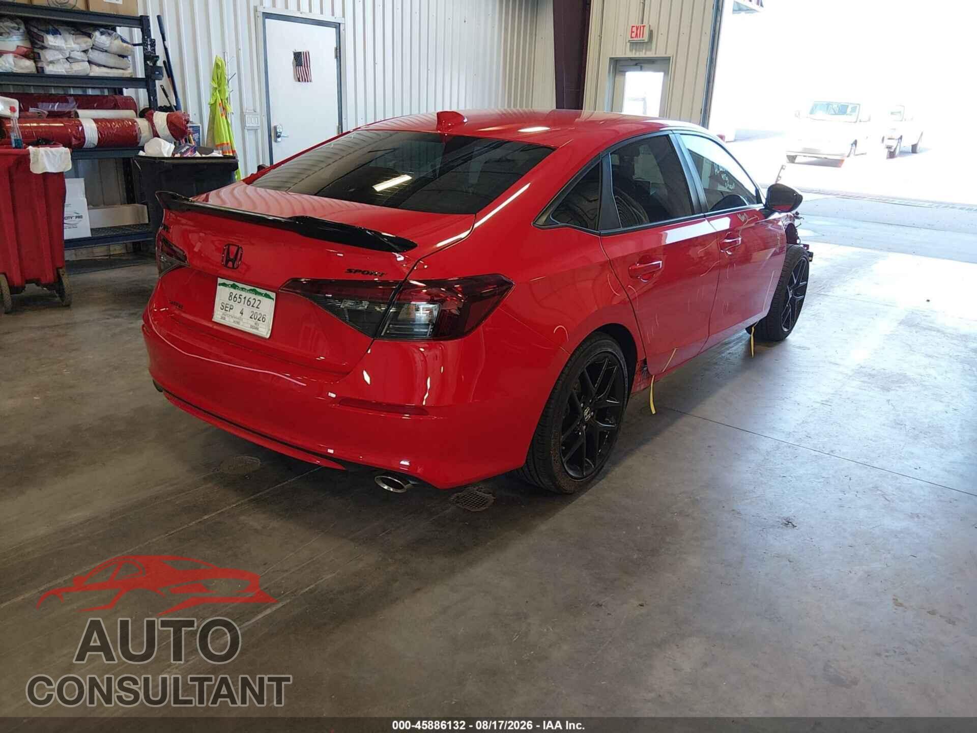 HONDA CIVIC 2026 - 2HGFE2F56TH545325