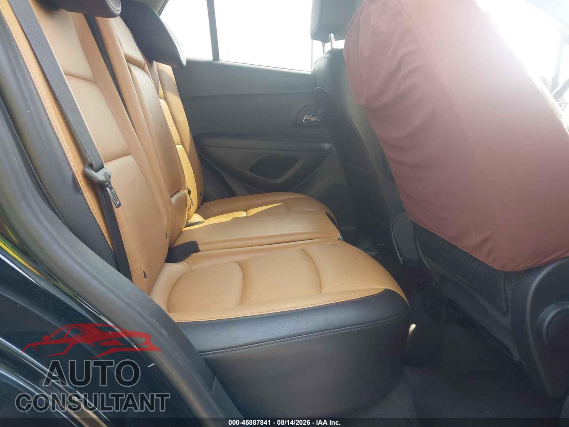 CHEVROLET TRAX 2017 - 3GNCJMSBXHL186779