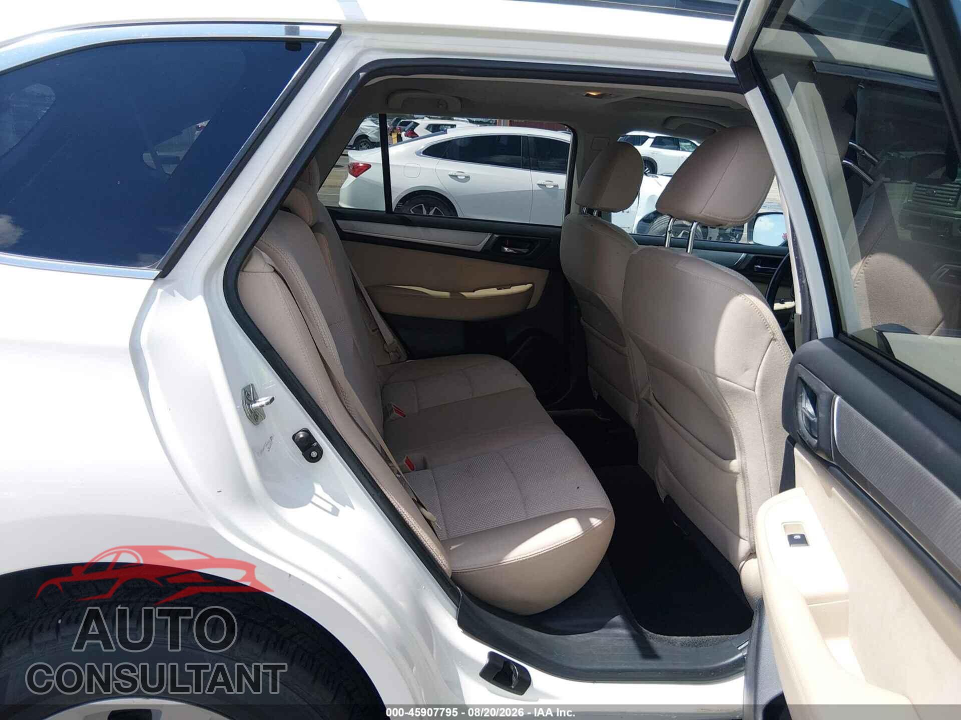 SUBARU OUTBACK 2015 - 4S4BSBDC3F3250855