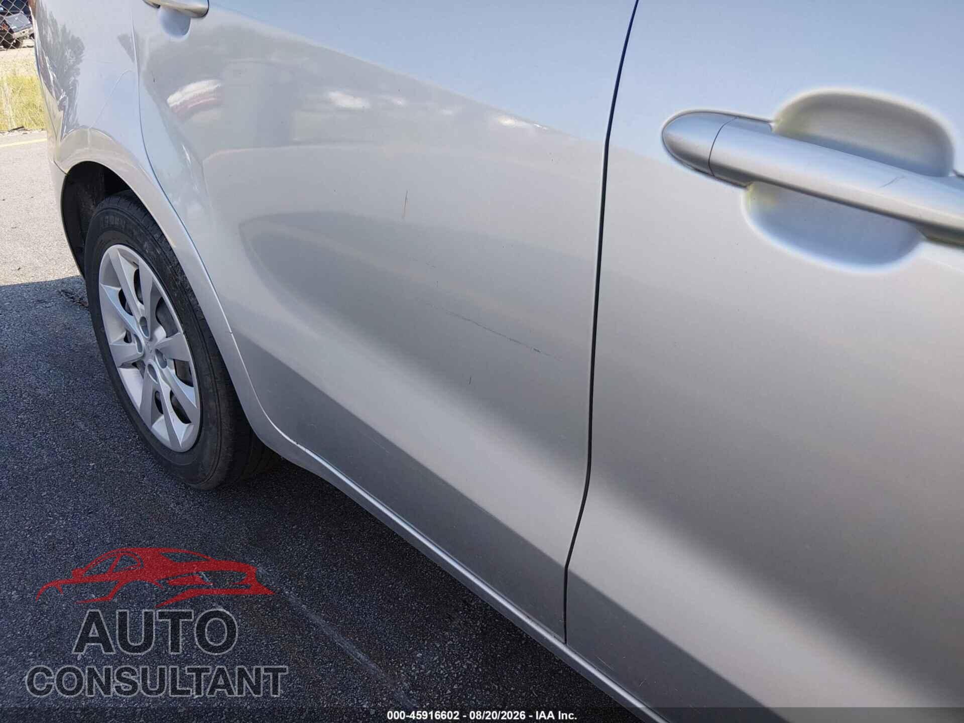KIA RIO 2015 - KNADM4A32F6421775