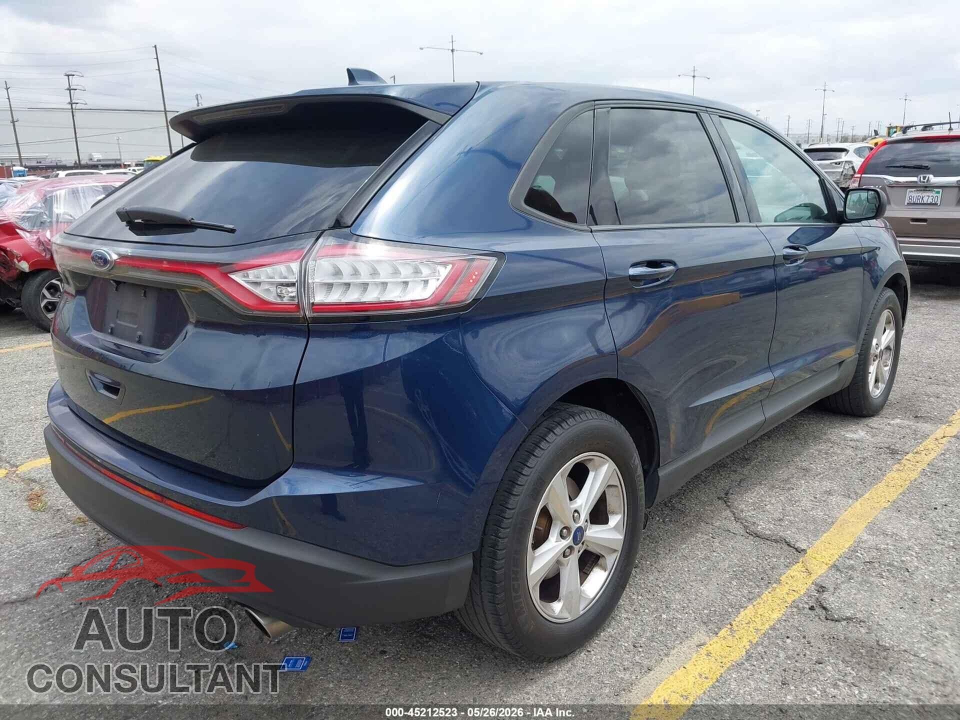 FORD EDGE 2017 - 2FMPK3G9XHBC45313