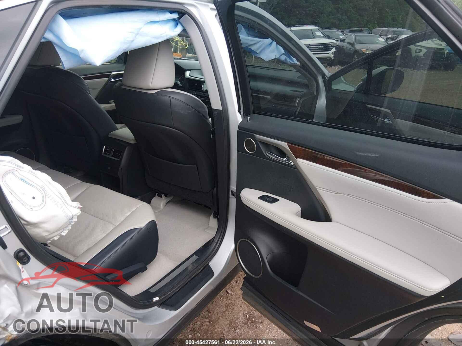 LEXUS RX 350 2017 - 2T2ZZMCA7HC065143