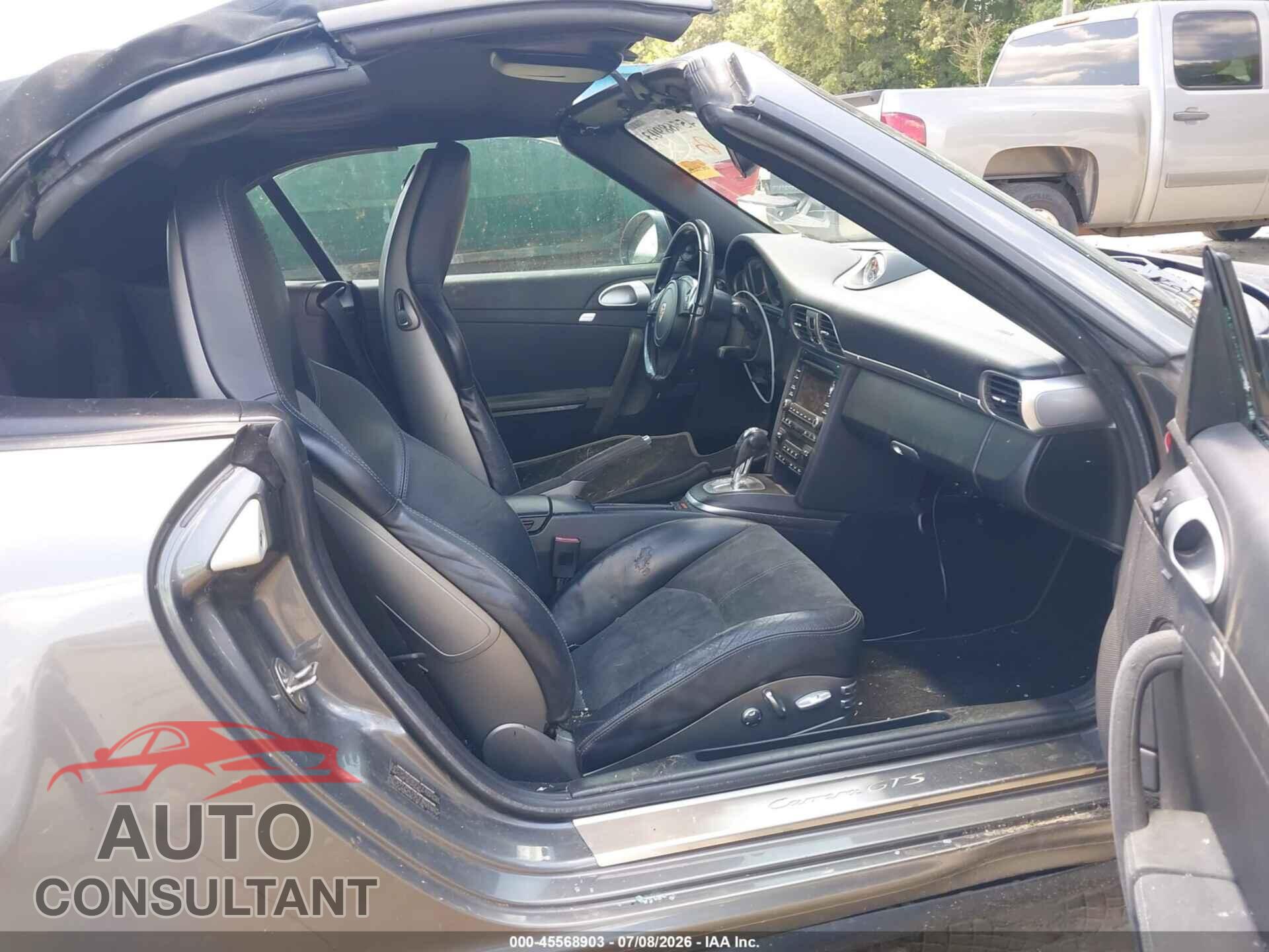 PORSCHE 911 2012 - WP0CB2A92CS754333