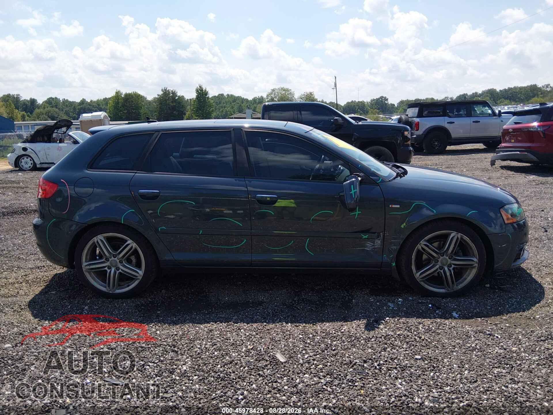 AUDI A3 2012 - WAUKJAFM2CA067961