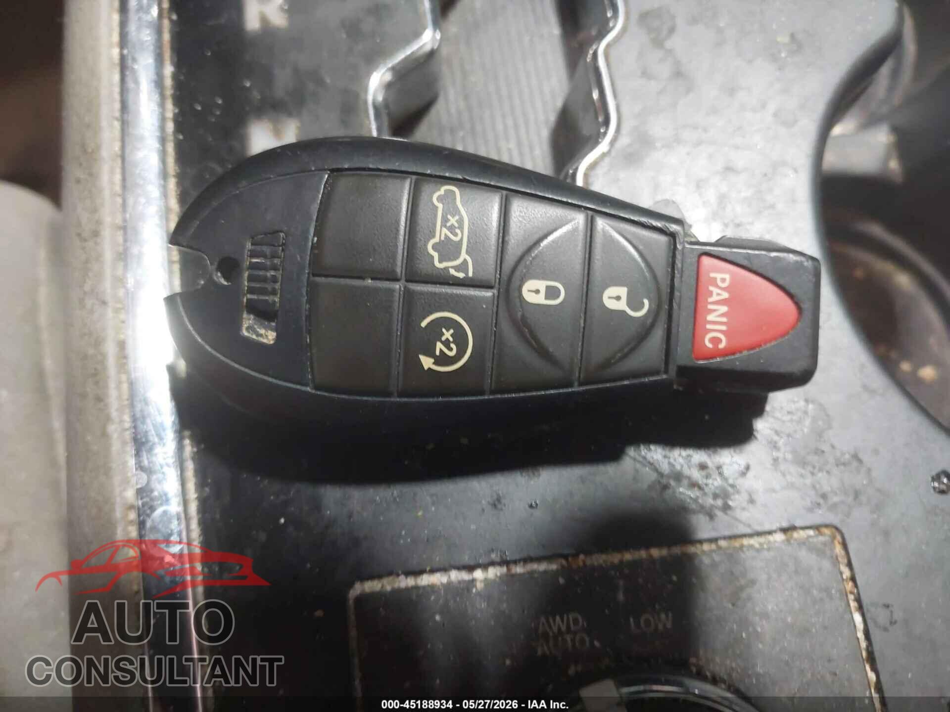 DODGE DURANGO 2012 - 1C4SDJDT4CC112309