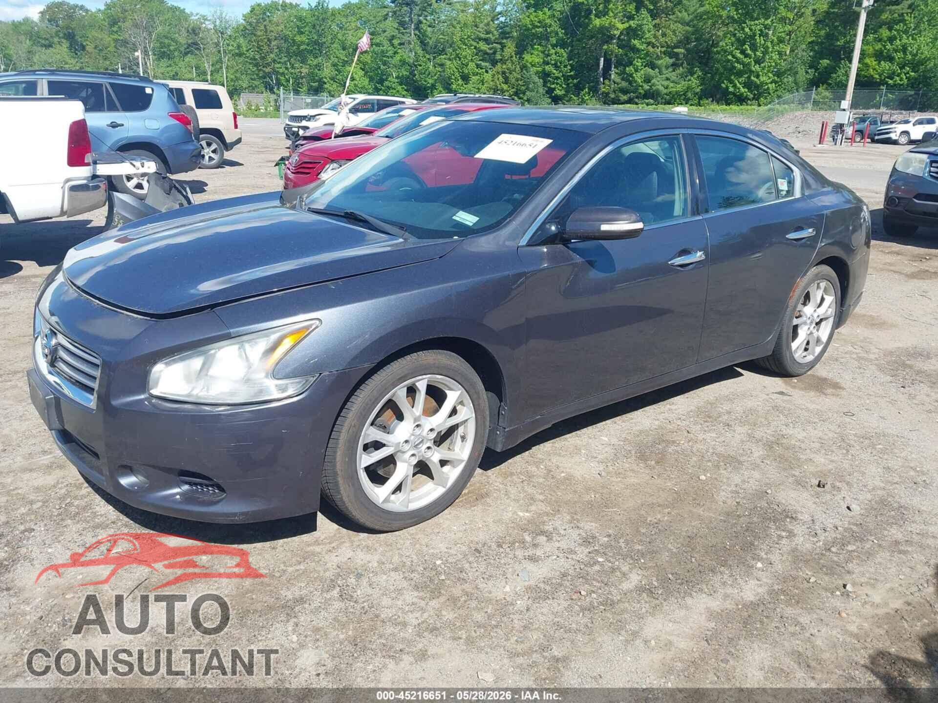 NISSAN MAXIMA 2013 - 1N4AA5AP4DC811403