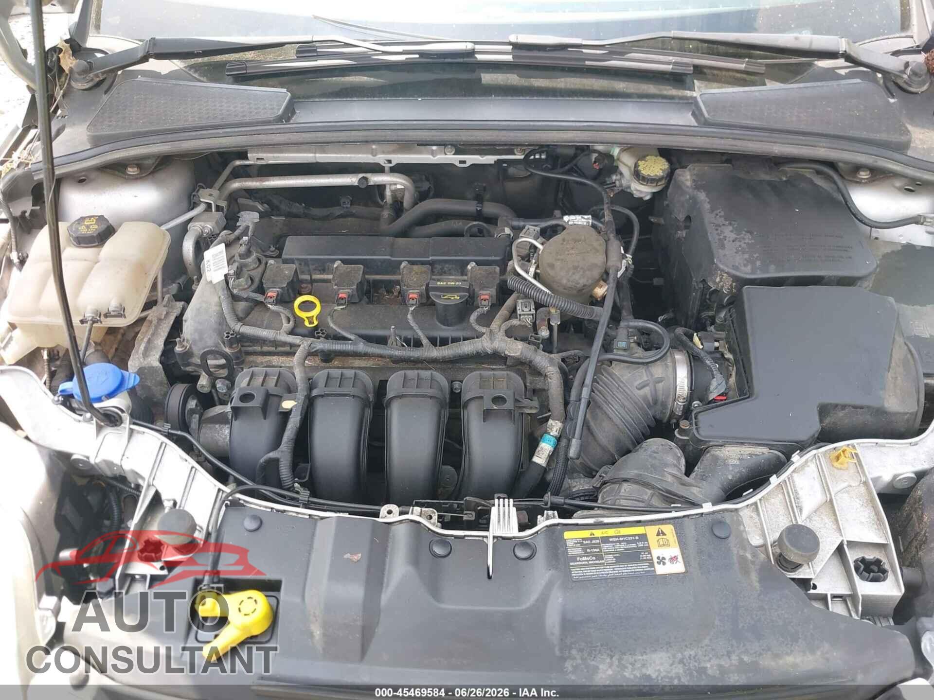 FORD FOCUS 2014 - 1FADP3E20EL153451