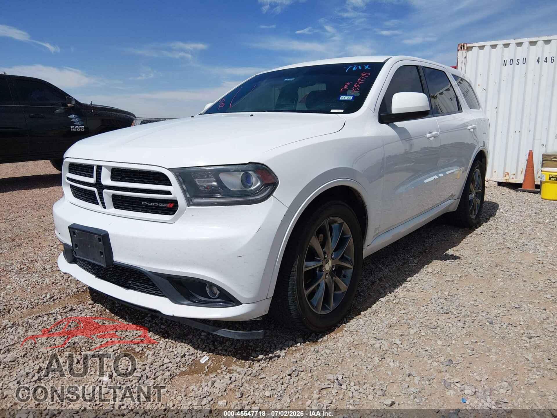 DODGE DURANGO 2014 - 1C4RDHAG8EC590783