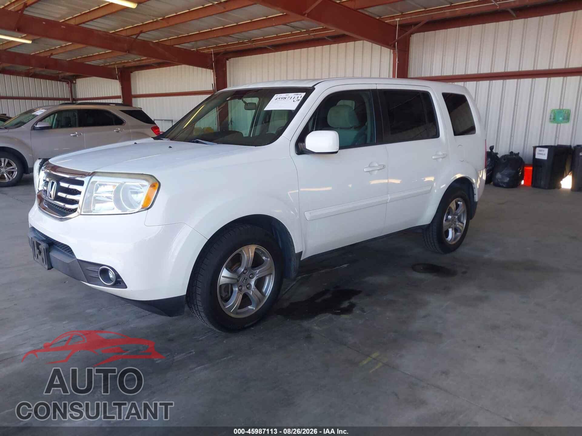 HONDA PILOT 2014 - 5FNYF4H49EB011524