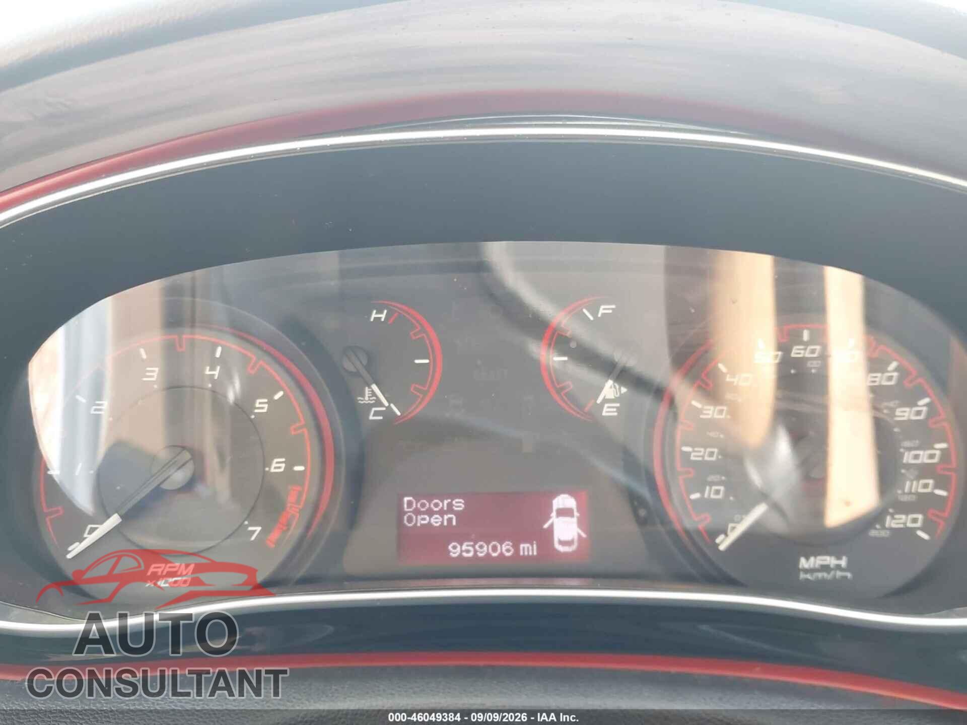 DODGE DART 2015 - 1C3CDFBB6FD420466