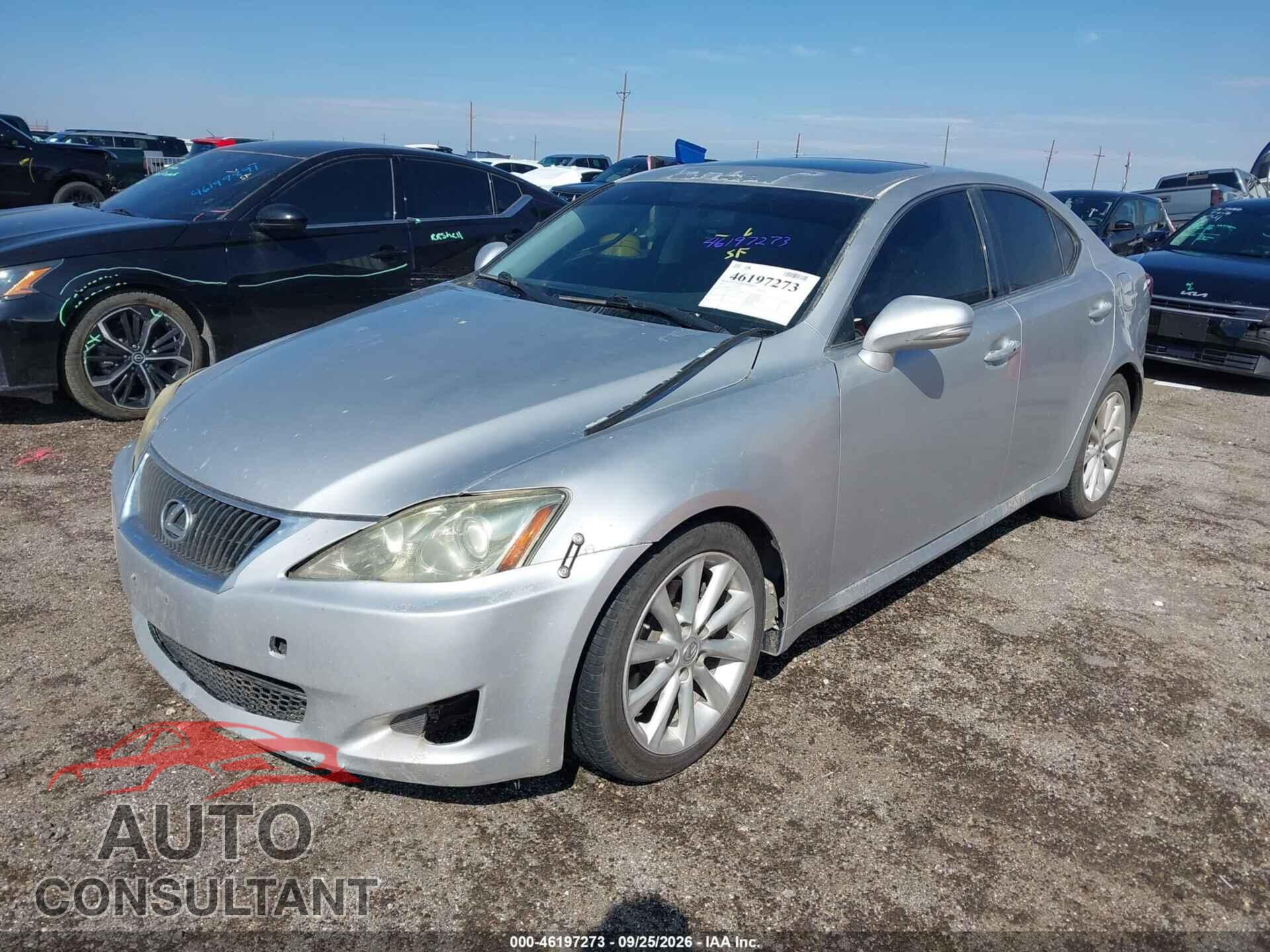 LEXUS IS 250 2010 - JTHBF5C2XA5113541