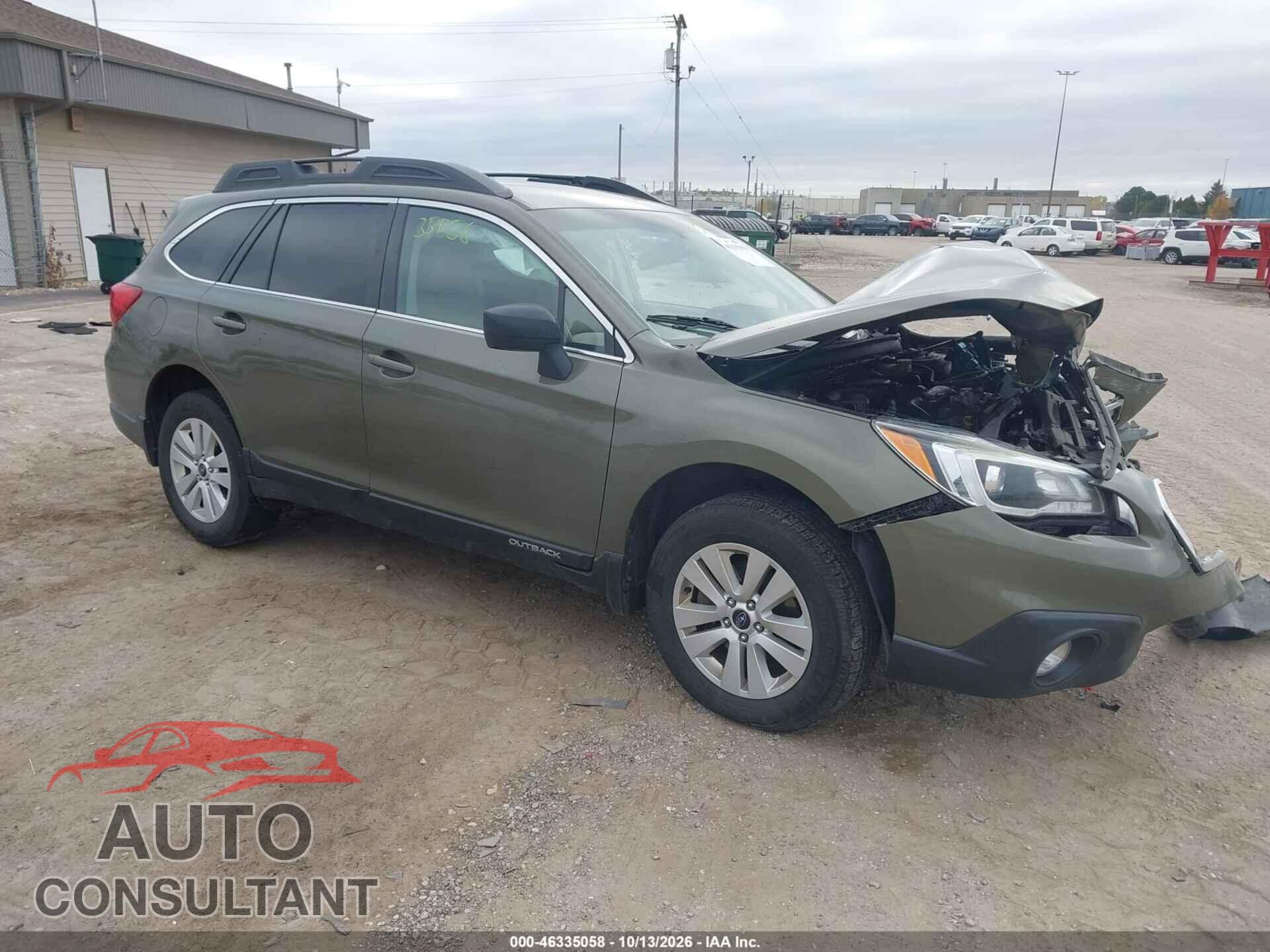 SUBARU OUTBACK 2015 - 4S4BSBCC4F3243737