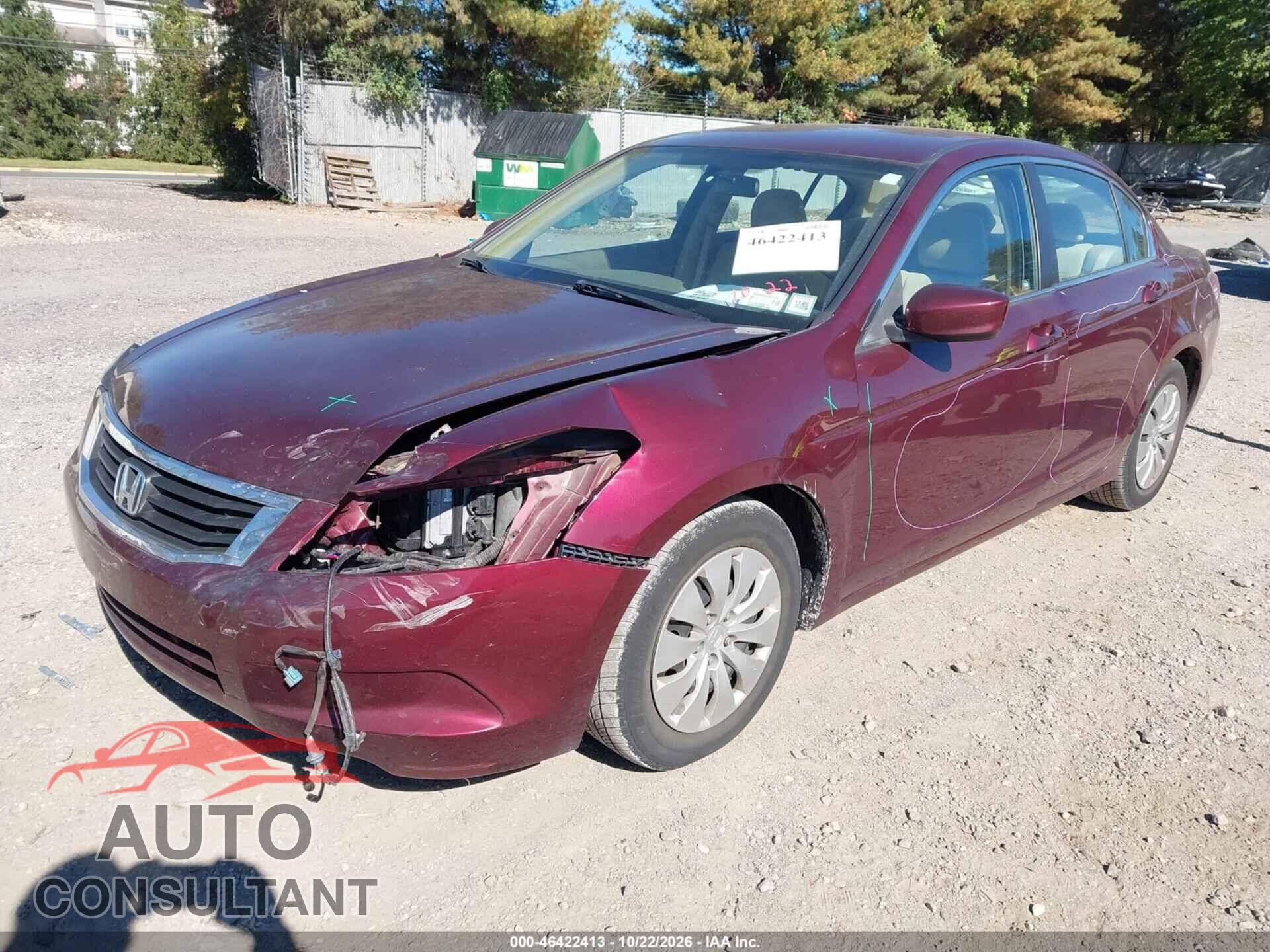 HONDA ACCORD 2010 - 1HGCP2F31AA073638