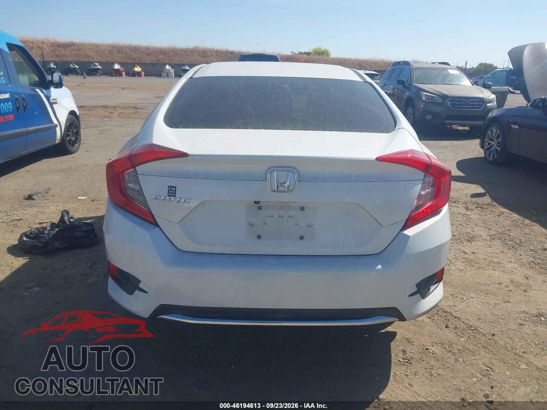 HONDA CIVIC 2019 - 2HGFC2F61KH554060