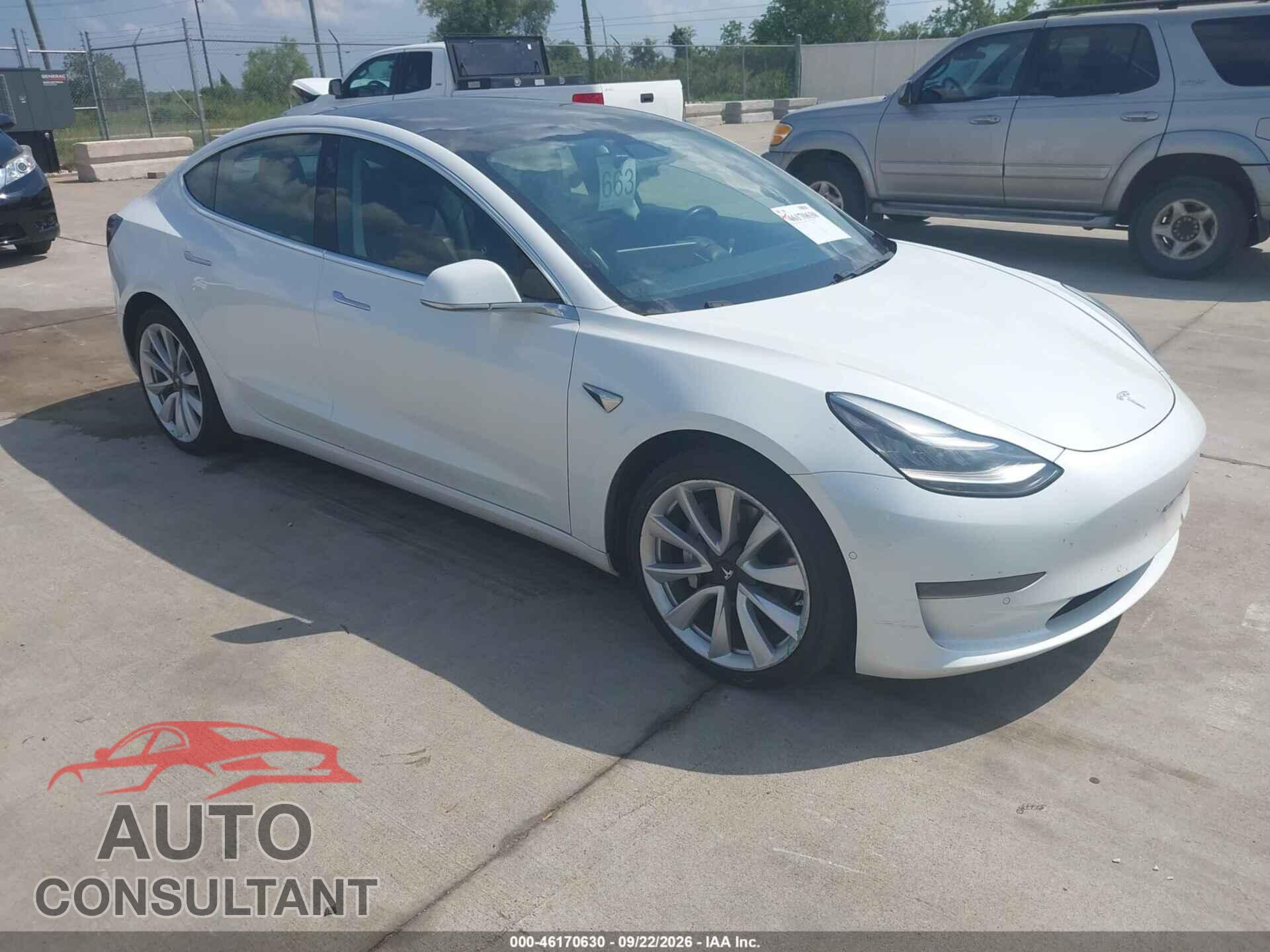 TESLA MODEL 3 2020 - 5YJ3E1EA5LF802359