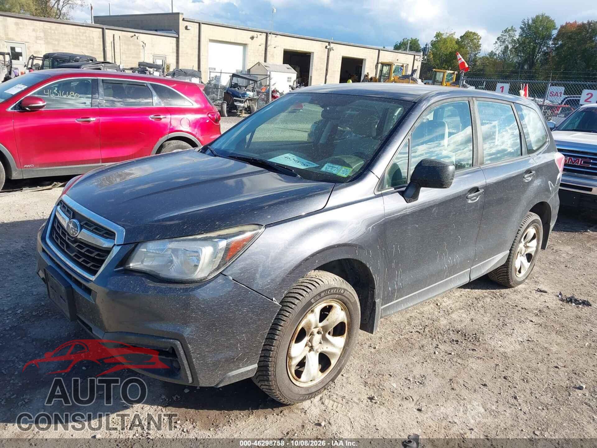 SUBARU FORESTER 2017 - JF2SJAAC2HH444726