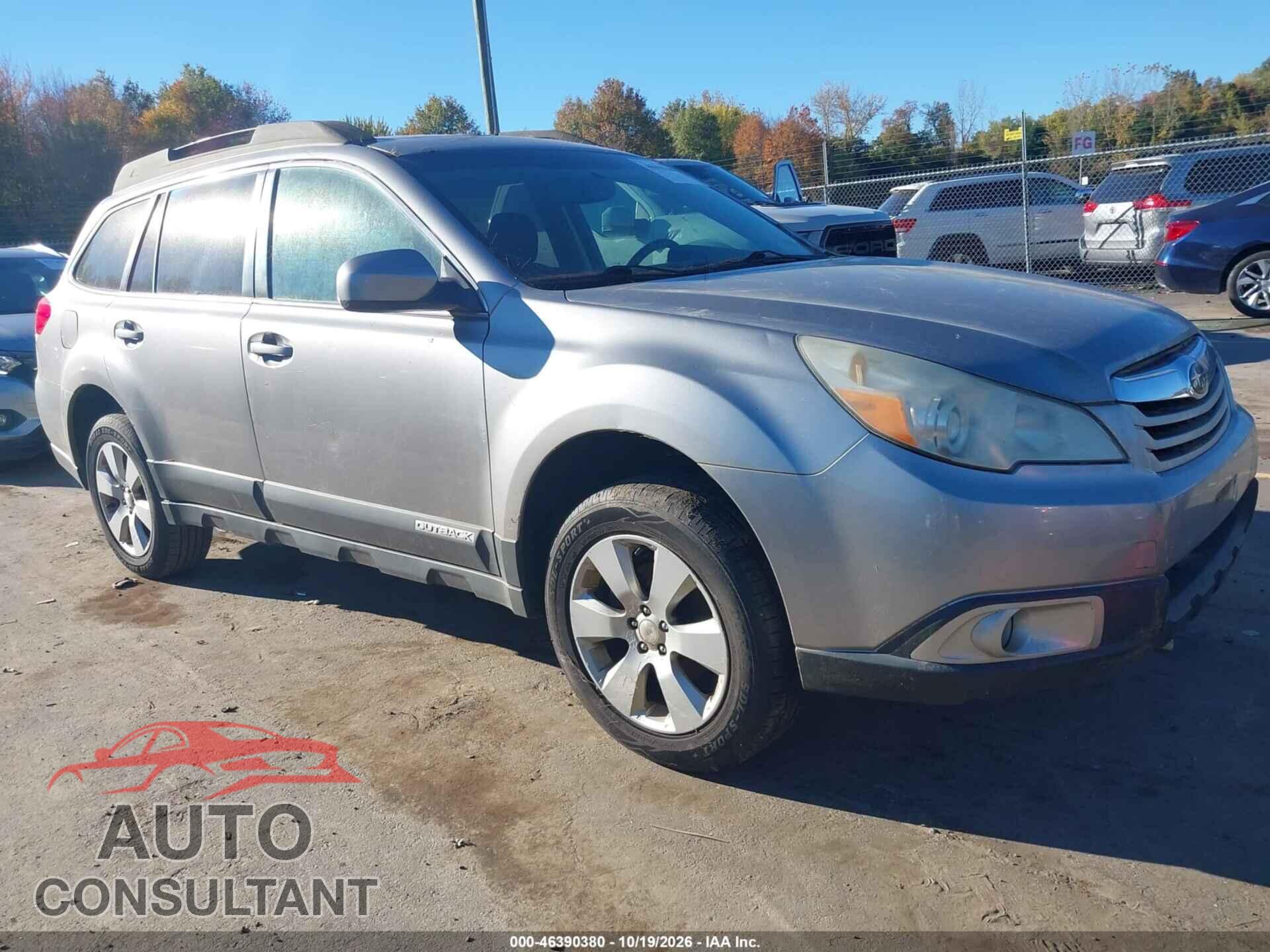 SUBARU OUTBACK 2010 - 4S4BRBGC2A3325643