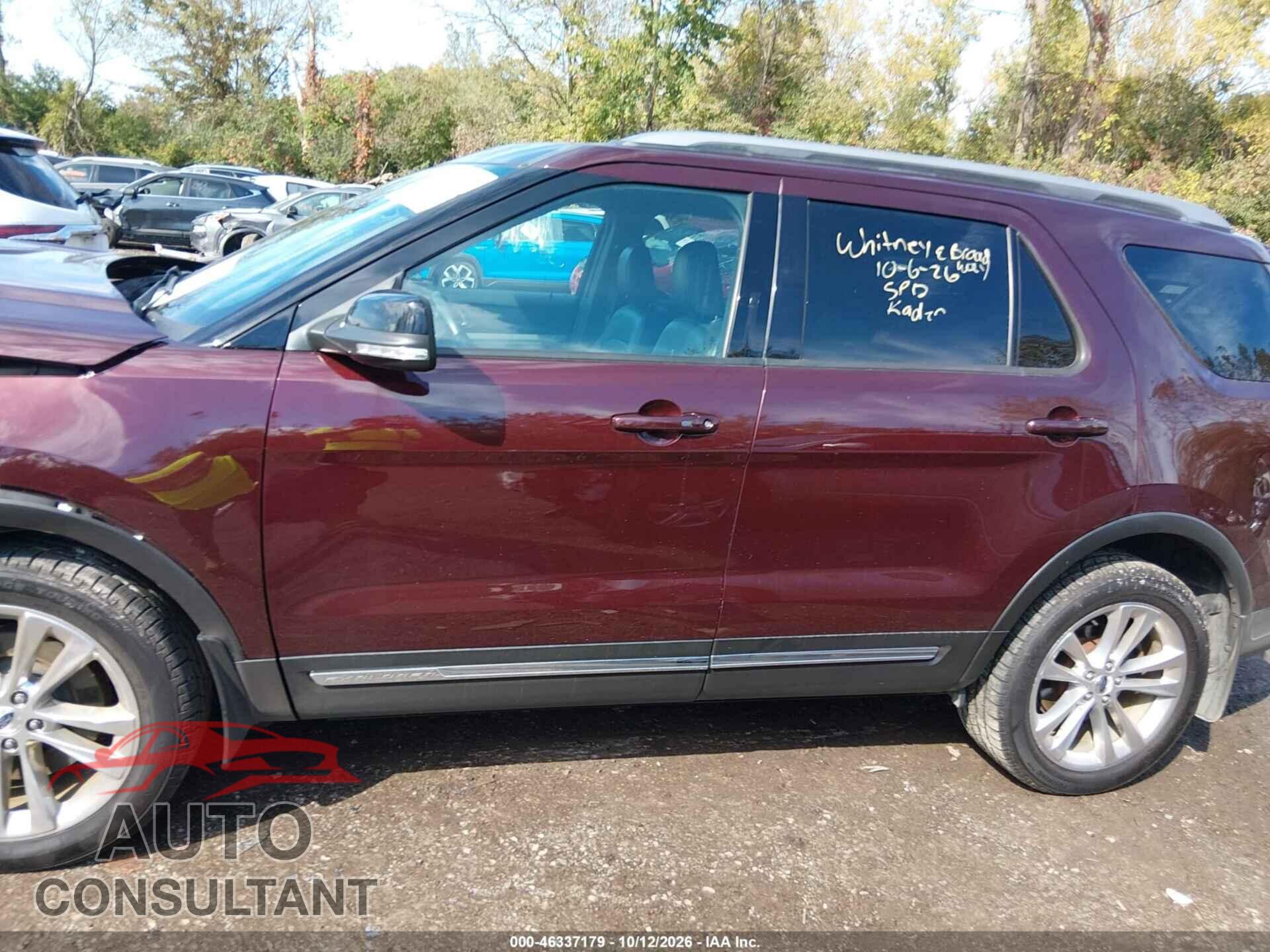 FORD EXPLORER 2018 - 1FM5K8D83JGA66285