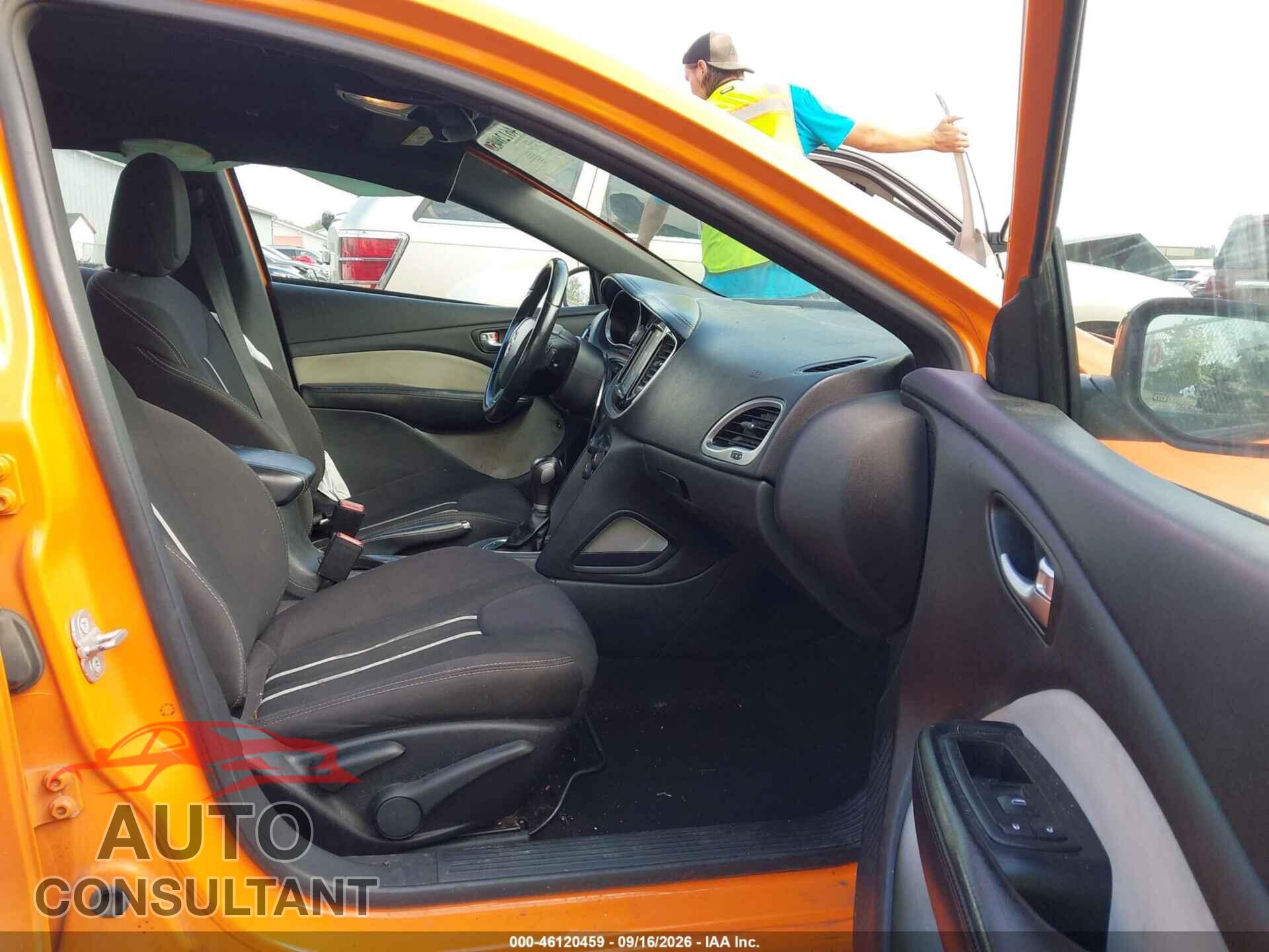 DODGE DART 2014 - 1C3CDFBB0ED824104
