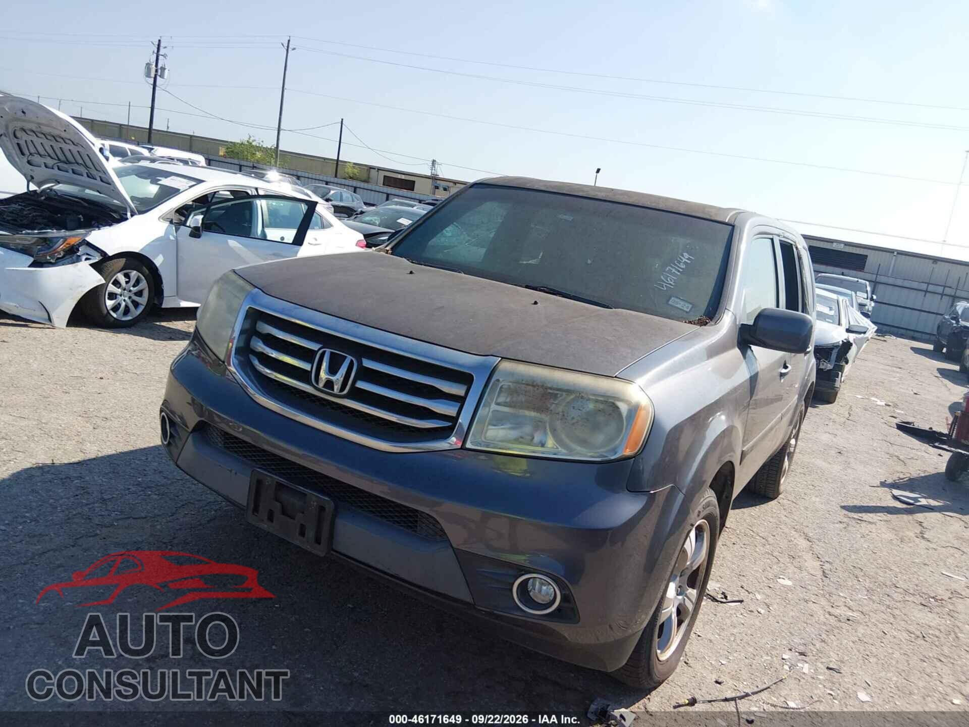 HONDA PILOT 2014 - 5FNYF3H53EB011117