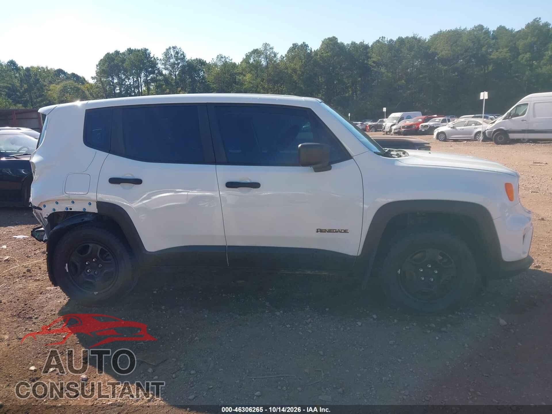 JEEP RENEGADE 2020 - ZACNJBAB3LPL43380