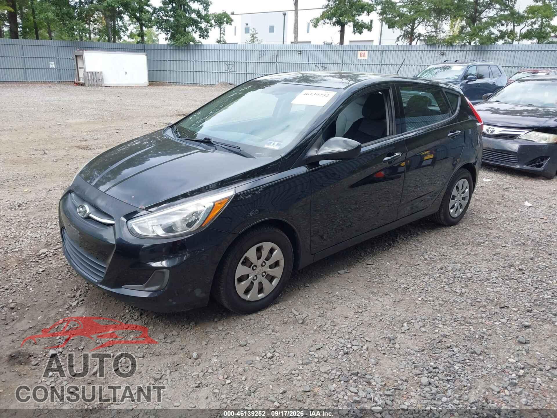 HYUNDAI ACCENT 2015 - KMHCT5AE8FU215912