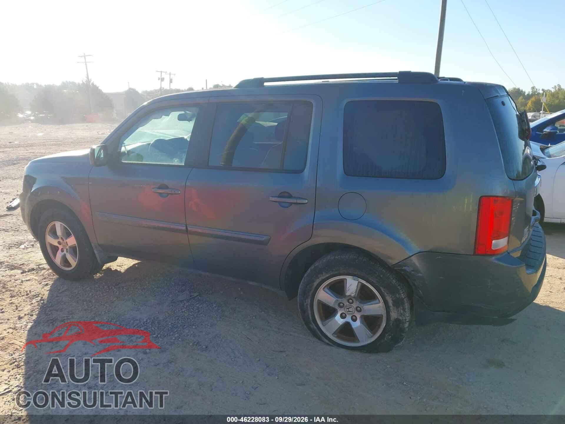 HONDA PILOT 2011 - 5FNYF3H75BB001315