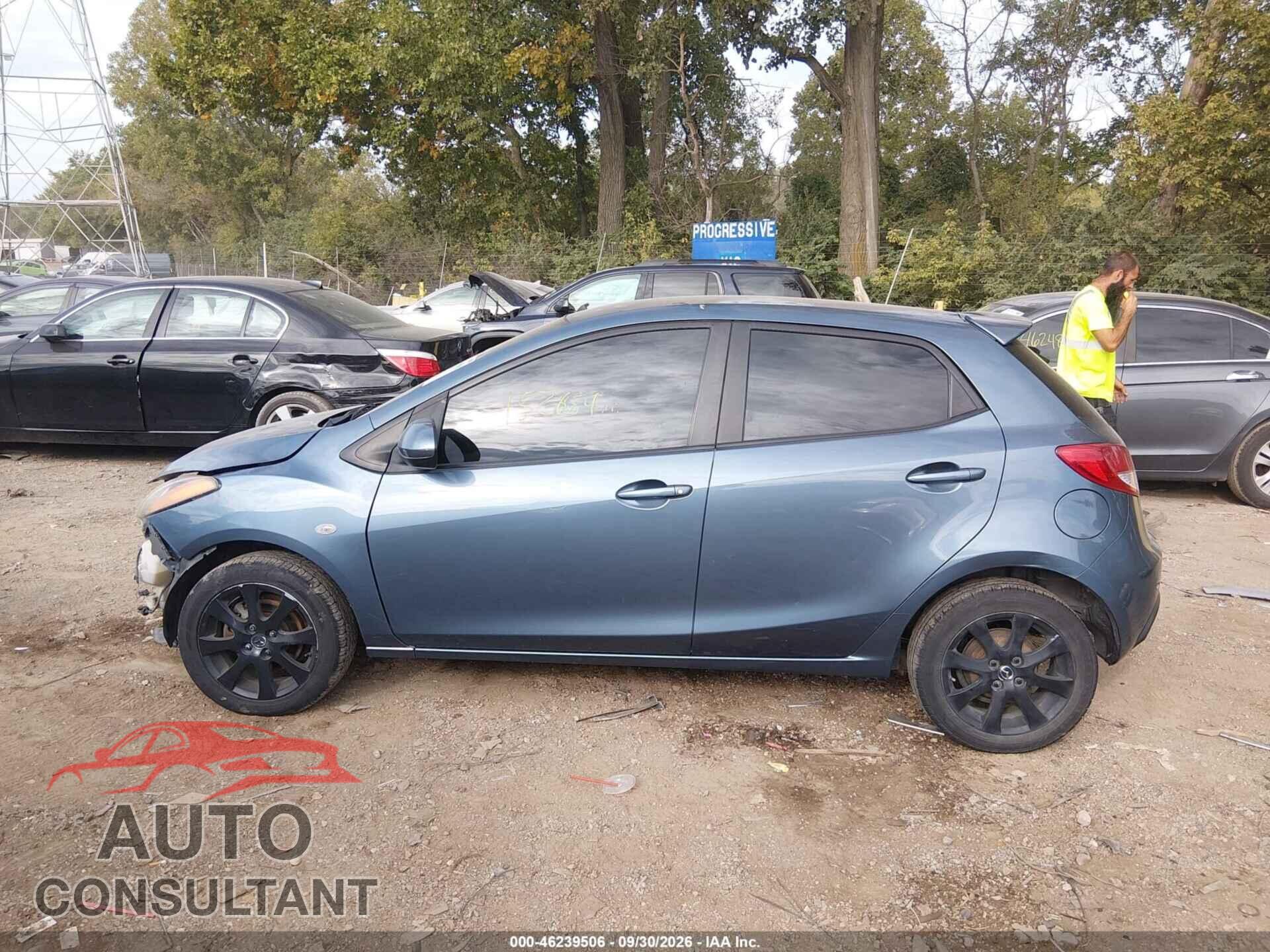 MAZDA MAZDA2 2014 - JM1DE1LY7E0176237