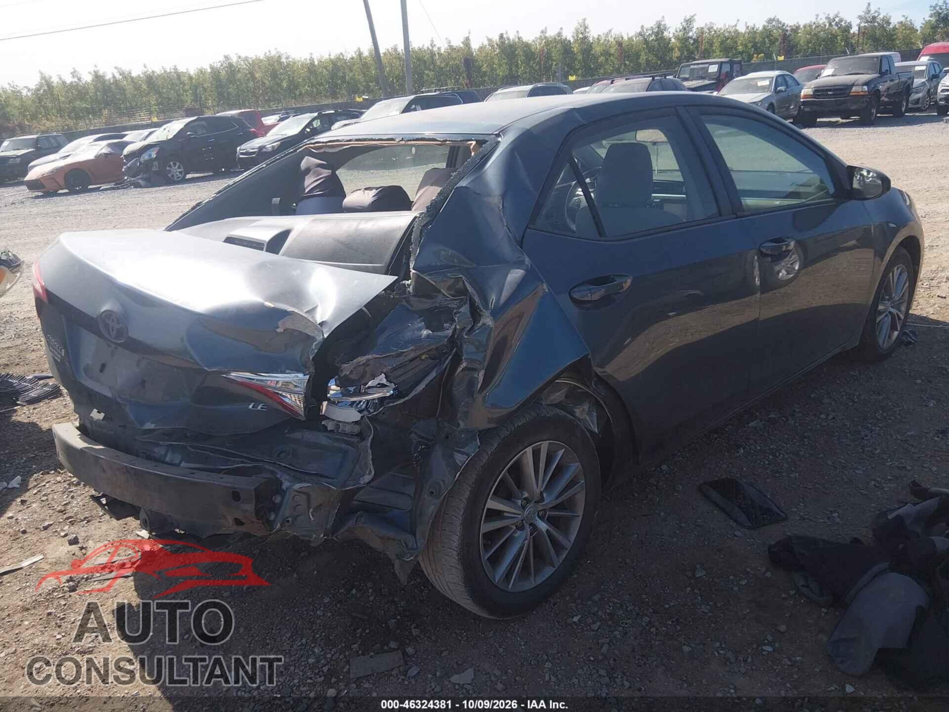 TOYOTA COROLLA 2014 - 2T1BURHE6EC009445