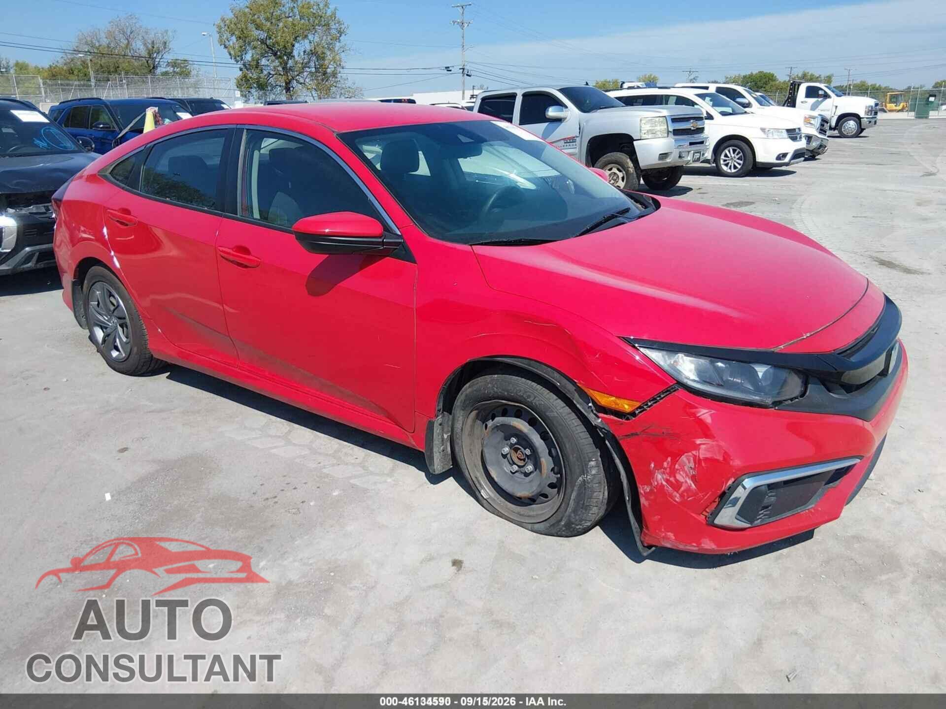 HONDA CIVIC 2021 - 2HGFC2F62MH542213