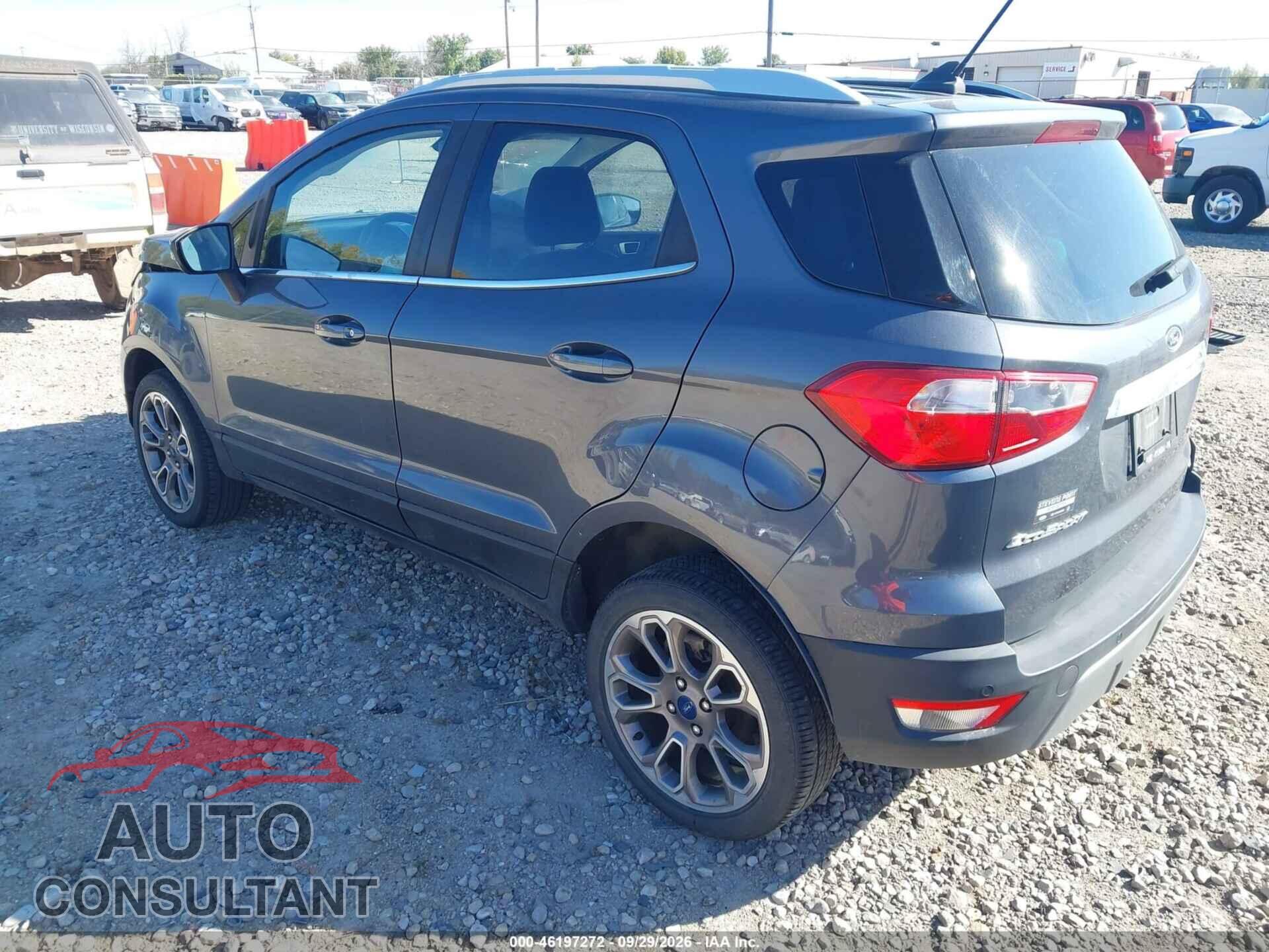 FORD ECOSPORT 2022 - MAJ6S3KL2NC463198