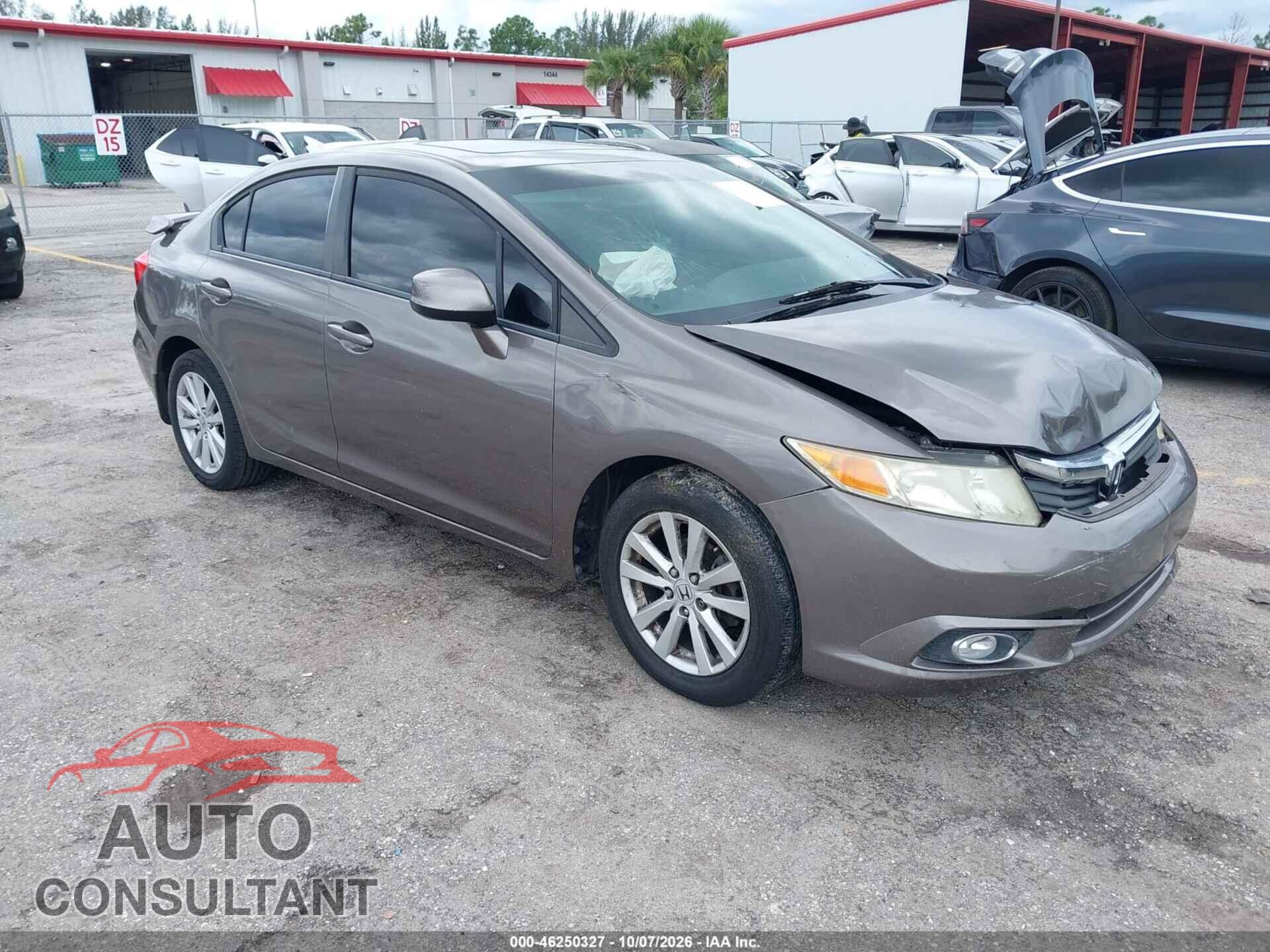 HONDA CIVIC 2012 - 2HGFB2F82CH534986