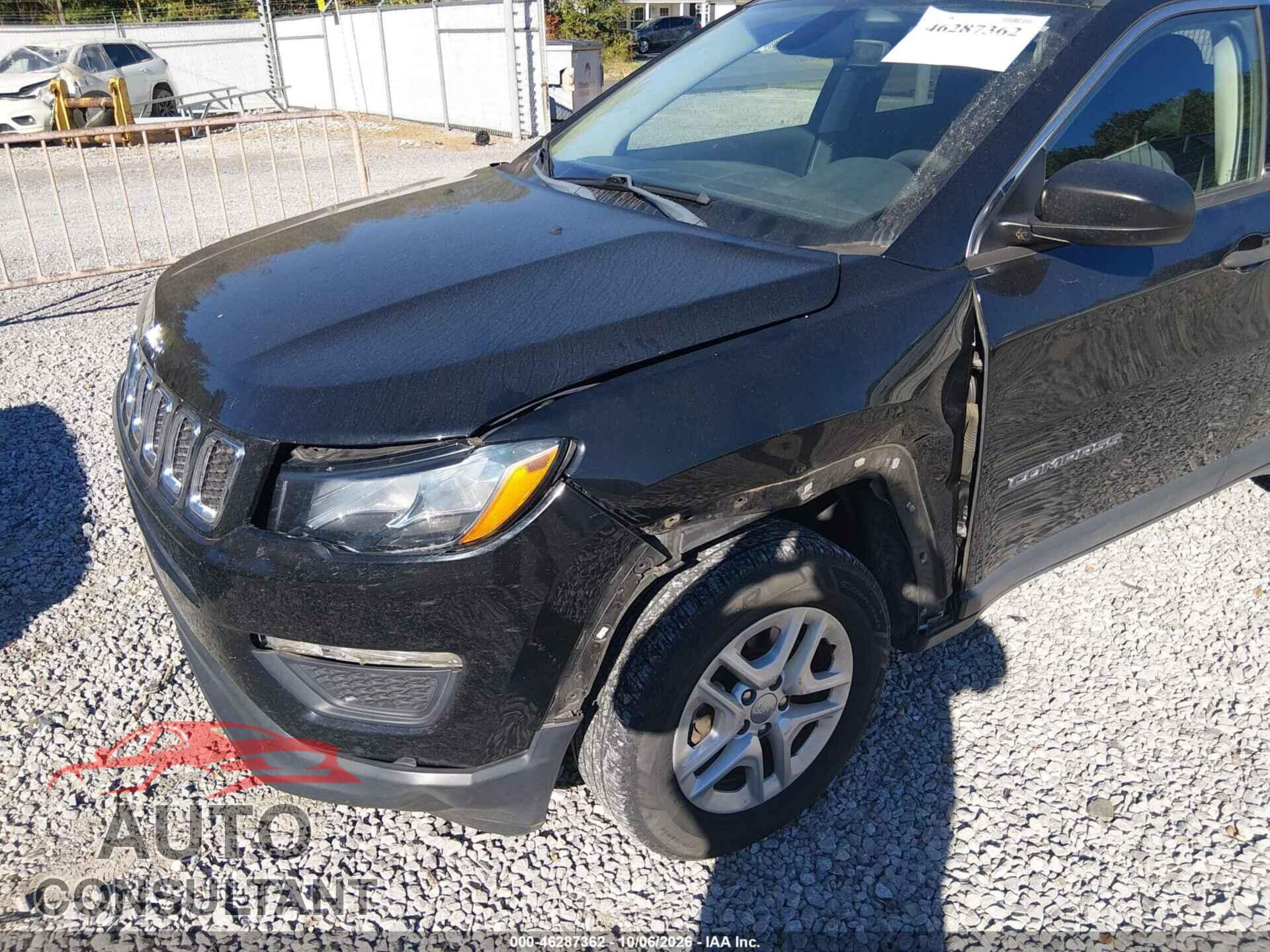 JEEP COMPASS 2019 - 3C4NJDAB2KT657284