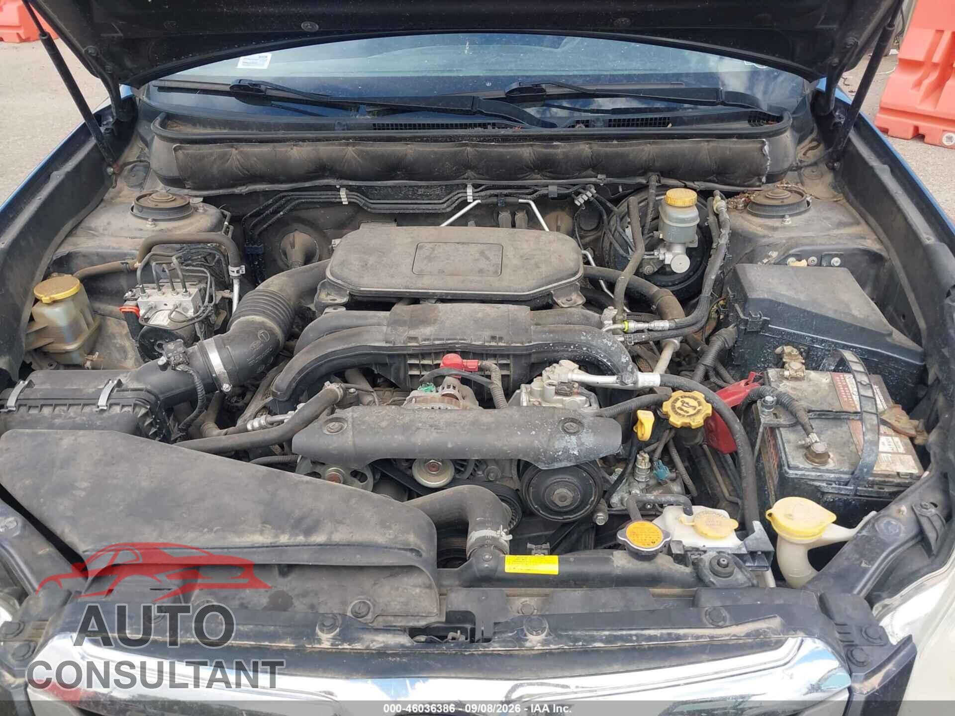 SUBARU OUTBACK 2011 - 4S4BRBFC5B3311075