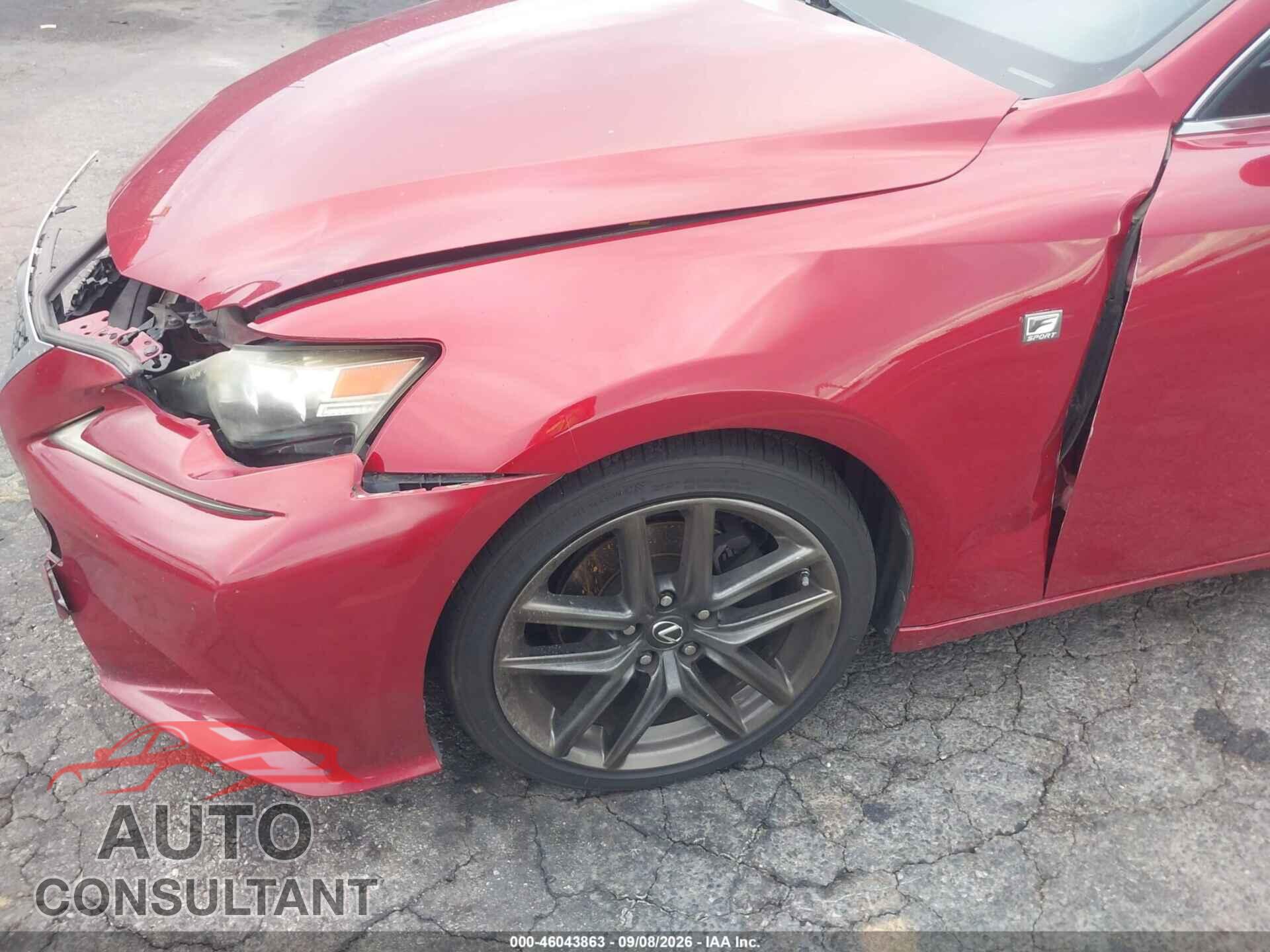 LEXUS IS 250 2014 - JTHBF1D2XE5000816
