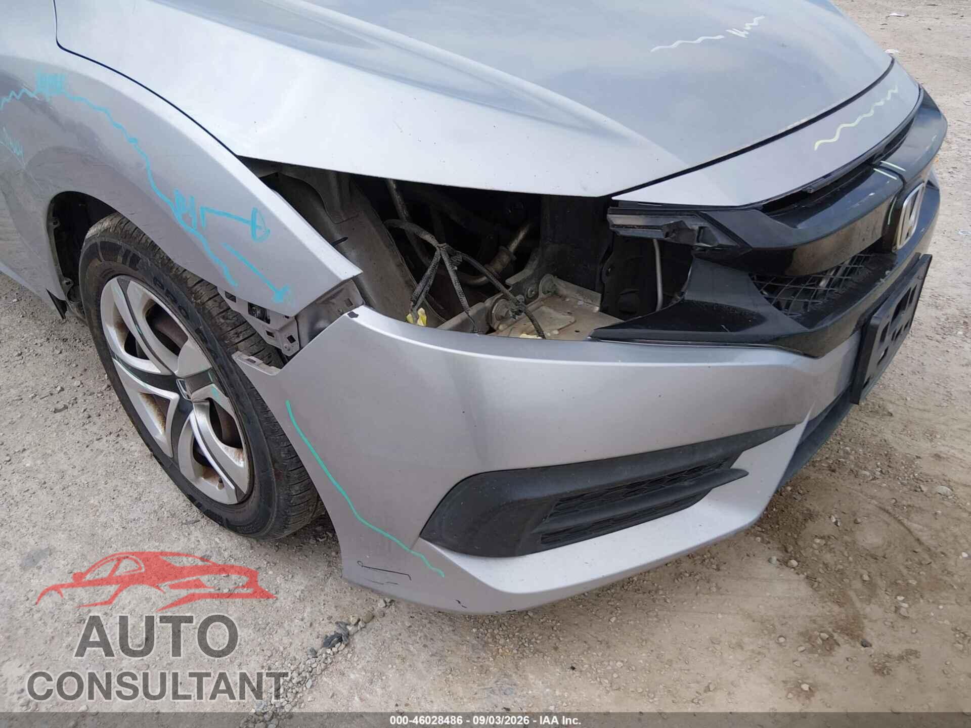 HONDA CIVIC 2016 - 2HGFC2F51GH515984