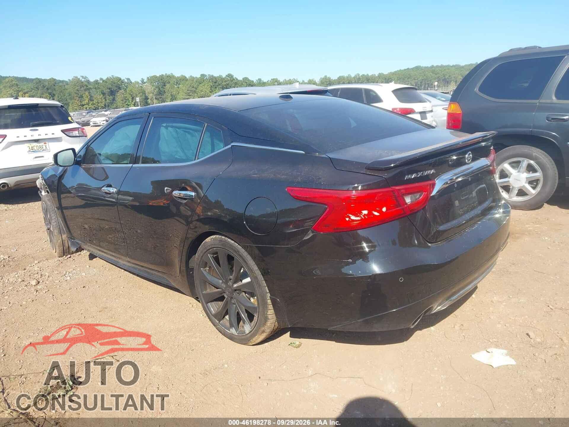 NISSAN MAXIMA 2017 - 1N4AA6AP1HC364508
