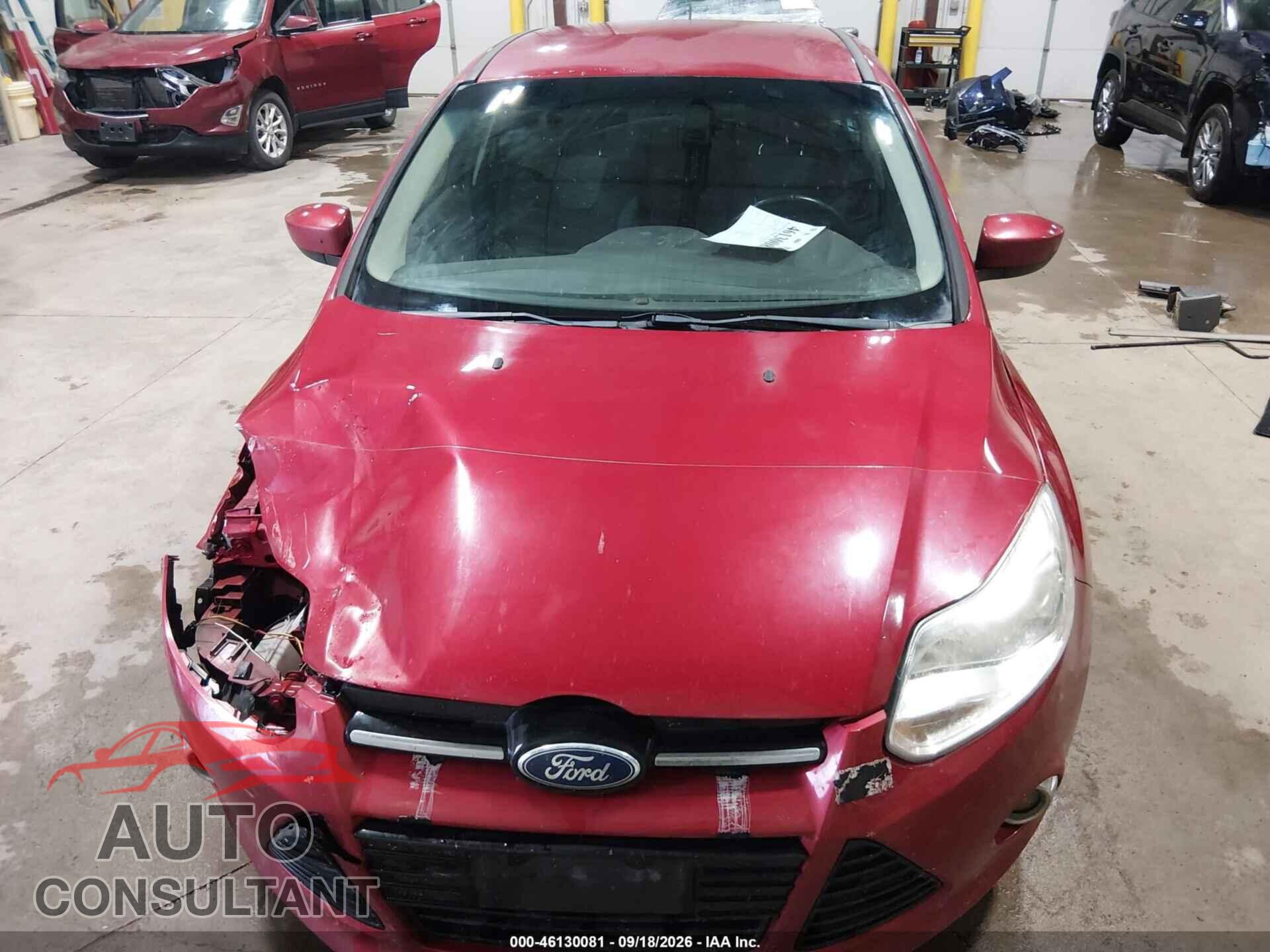 FORD FOCUS 2012 - 1FAHP3F24CL324151