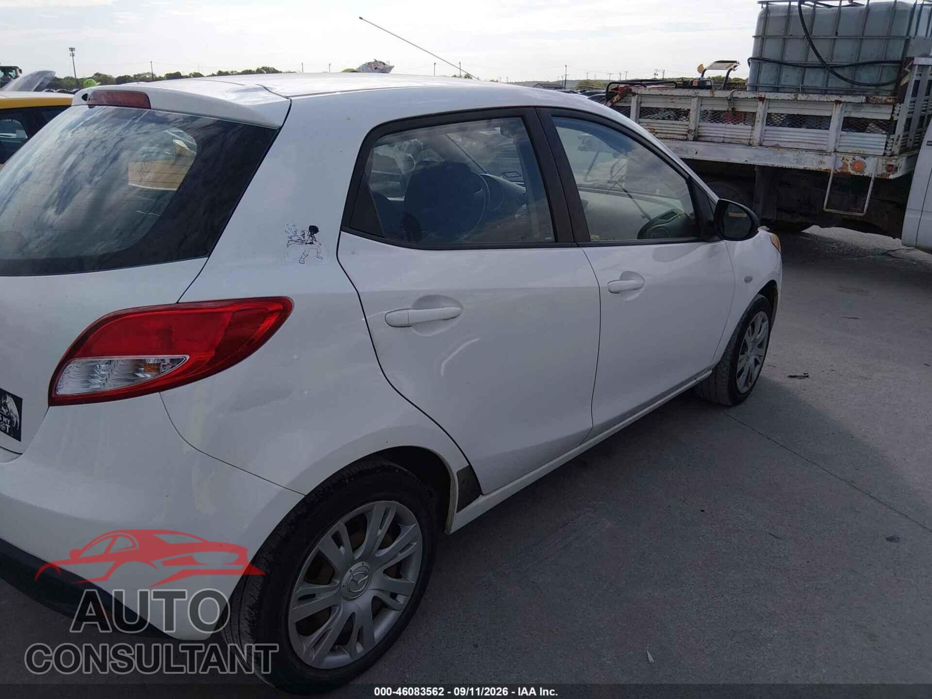 MAZDA MAZDA2 2013 - JM1DE1KY4D0156012