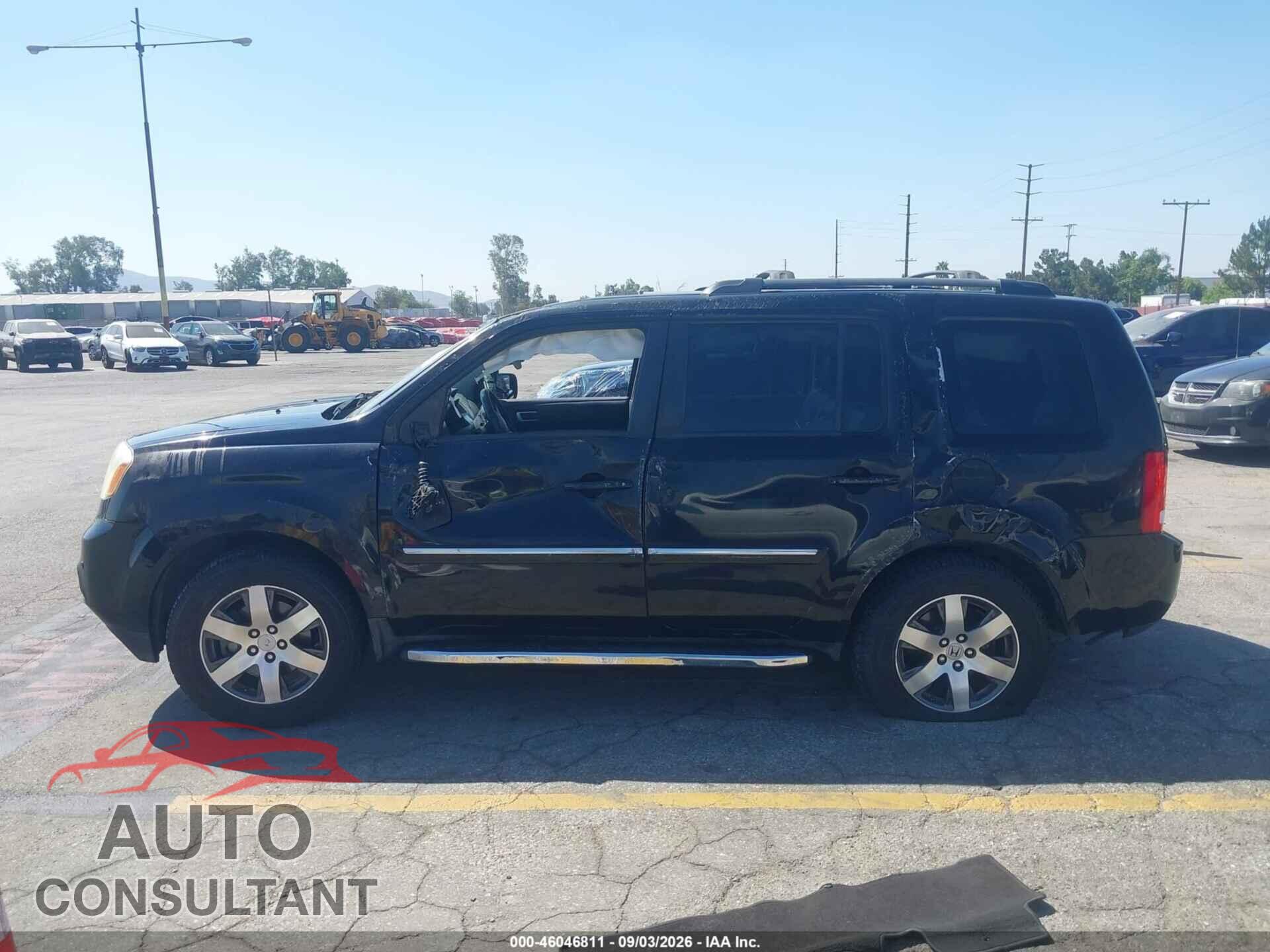 HONDA PILOT 2012 - 5FNYF4H98CB030087
