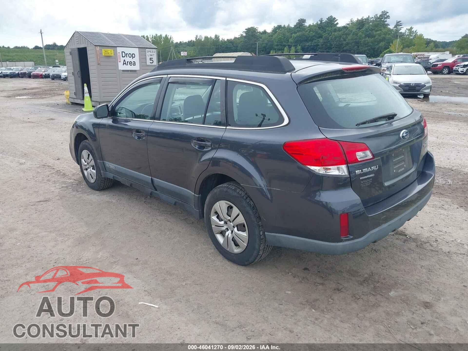 SUBARU OUTBACK 2013 - 4S4BRBAC1D1314089