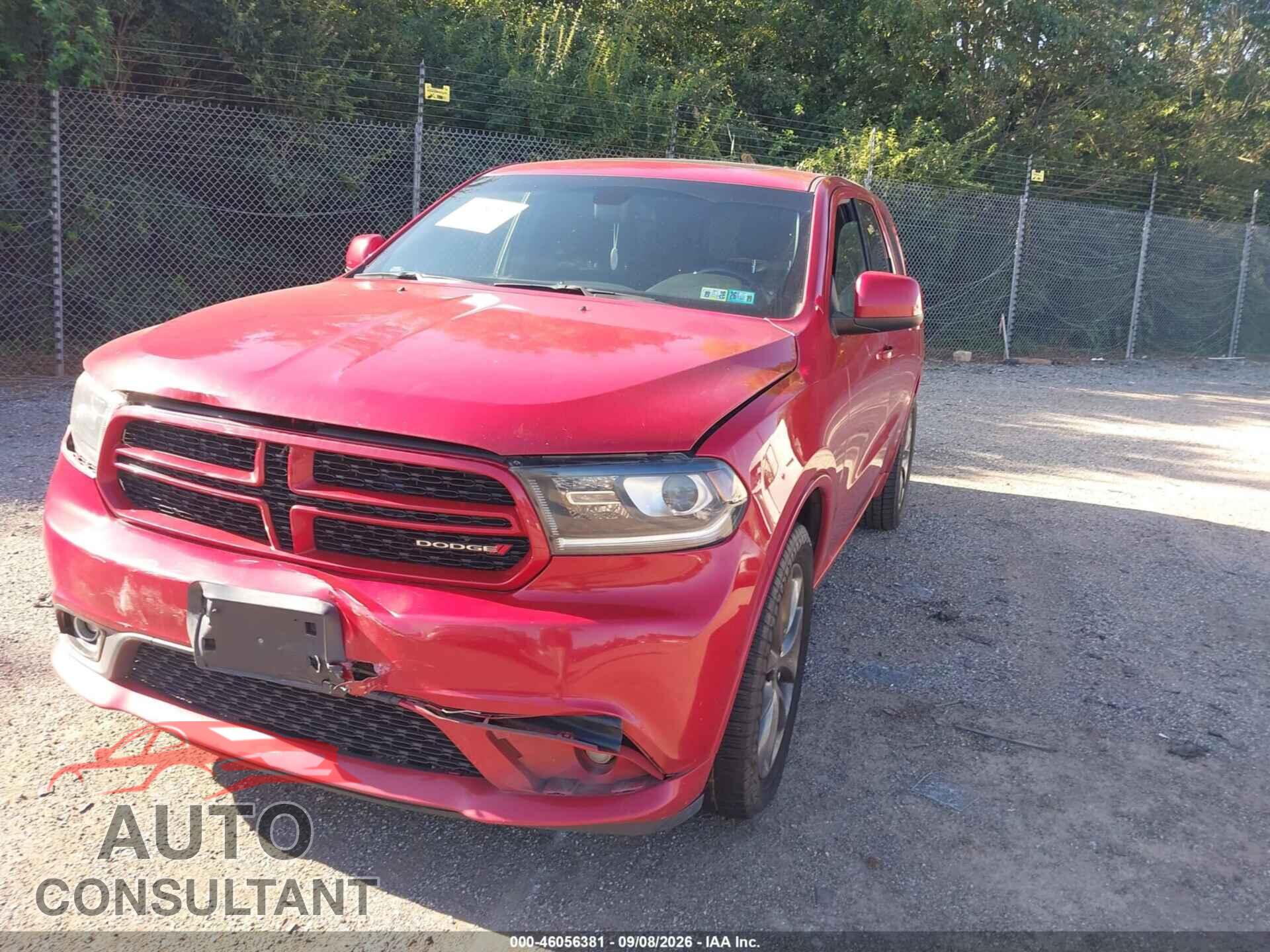 DODGE DURANGO 2014 - 1C4RDJAGXEC597886